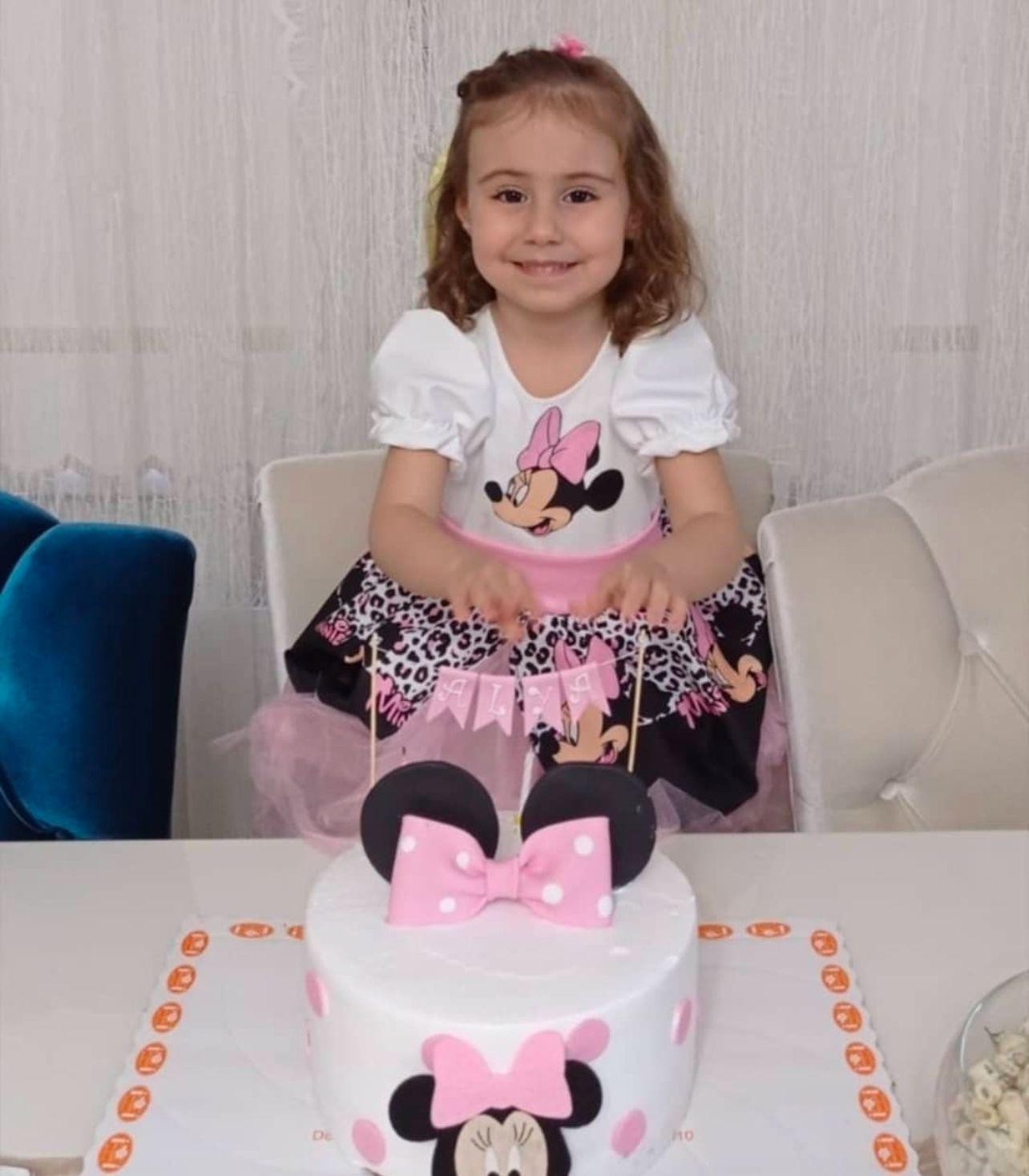 Minnie Mouse Elbise, Kız çocuk Tüllü Elbise, Mickey Mouse Kız Çocuk ELbise