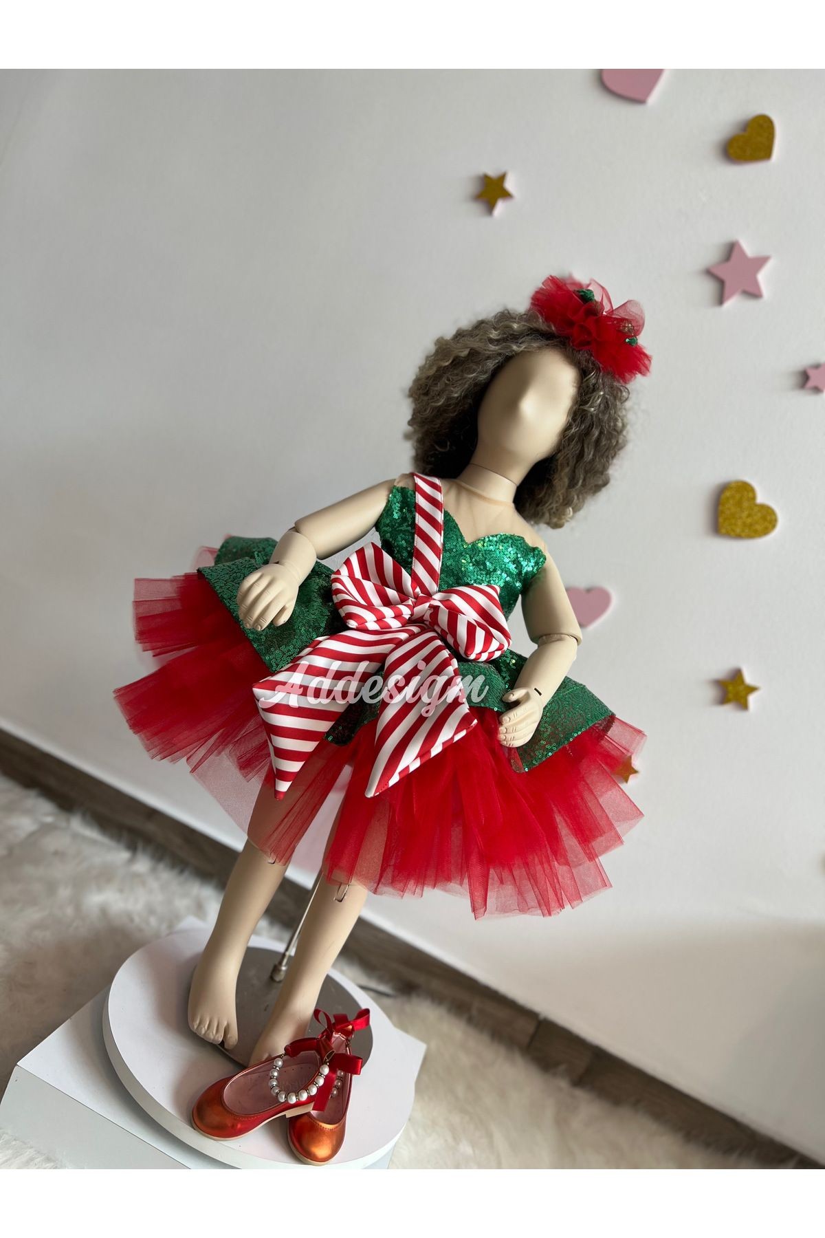 Yeni yıl kız çocuk elbisesi, Payetli kız çocuk elbisesi, Christmas Dress