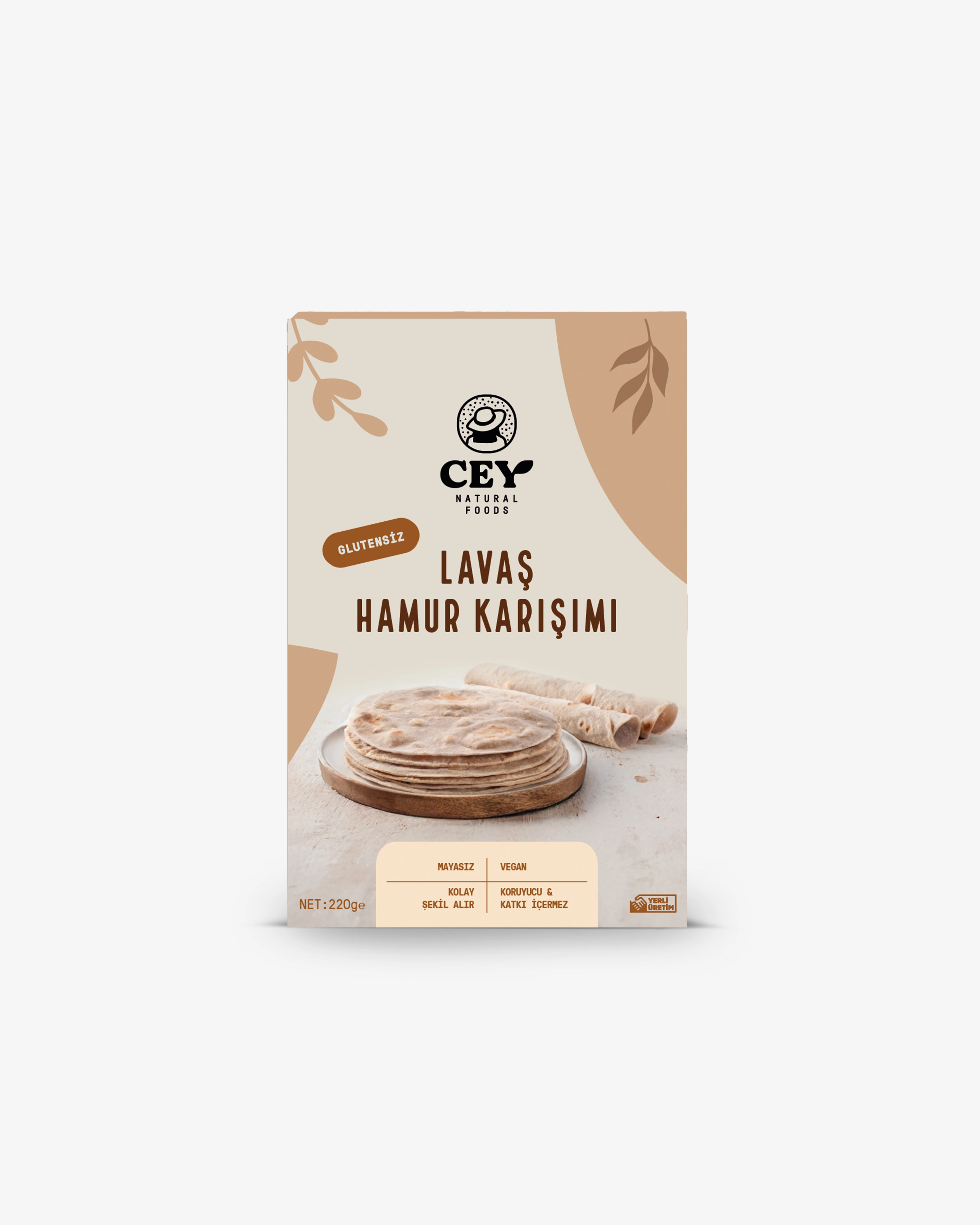 Glutensiz Lavaş Hamur Karışımı 220g