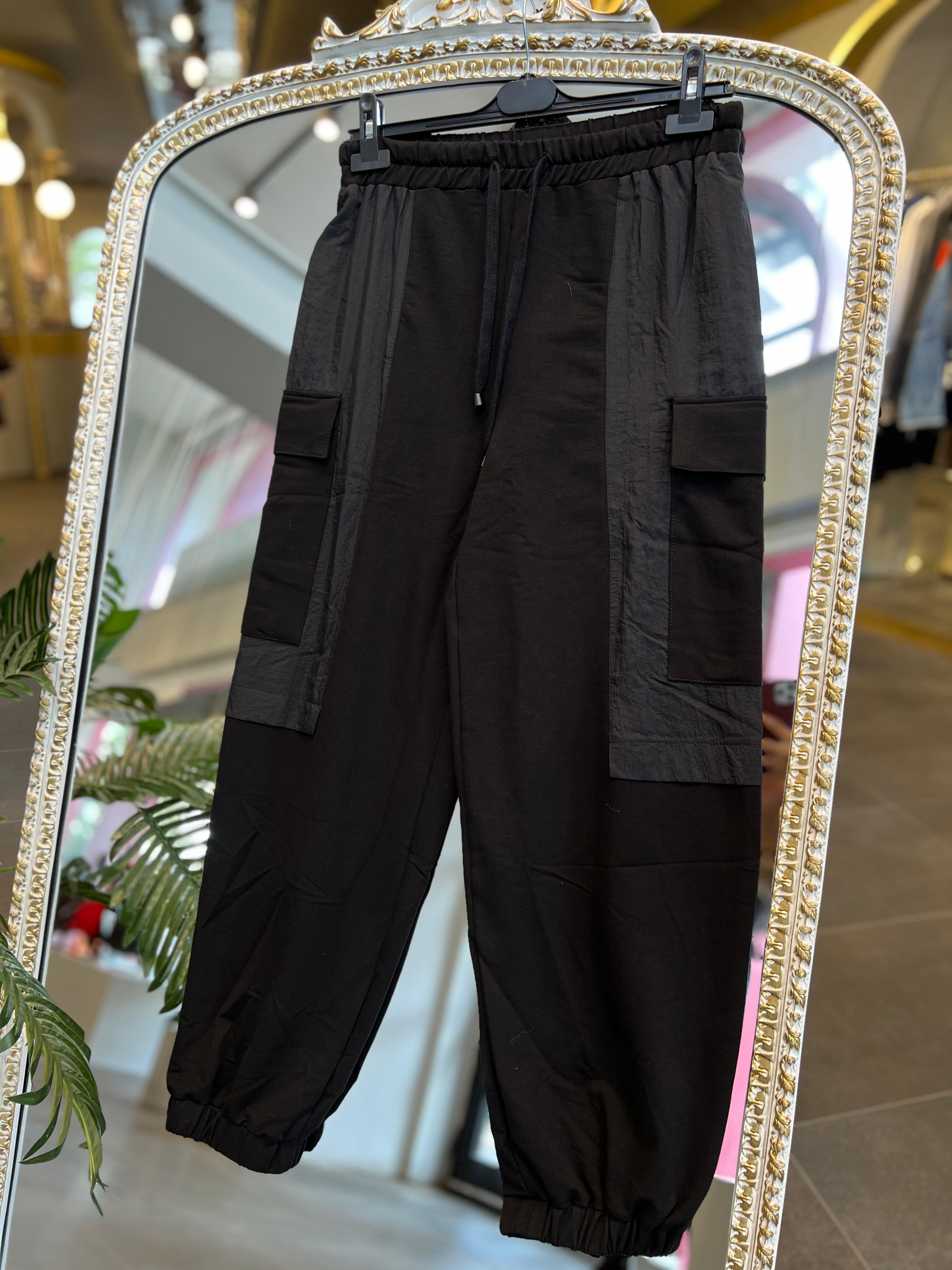 SERAP ESER EXCLUSİVE- PARAŞÜT DETAYLI JOGGER PANTOLON