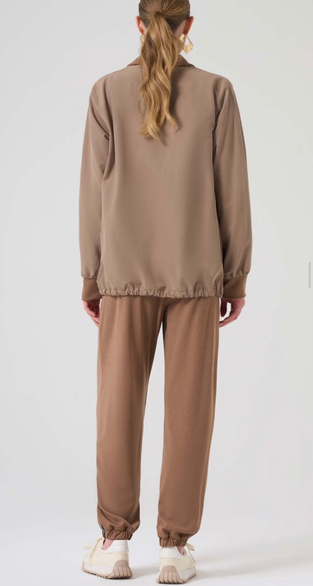 MASCARA-FERMUAR DETAYLI CAMEL TAKIM