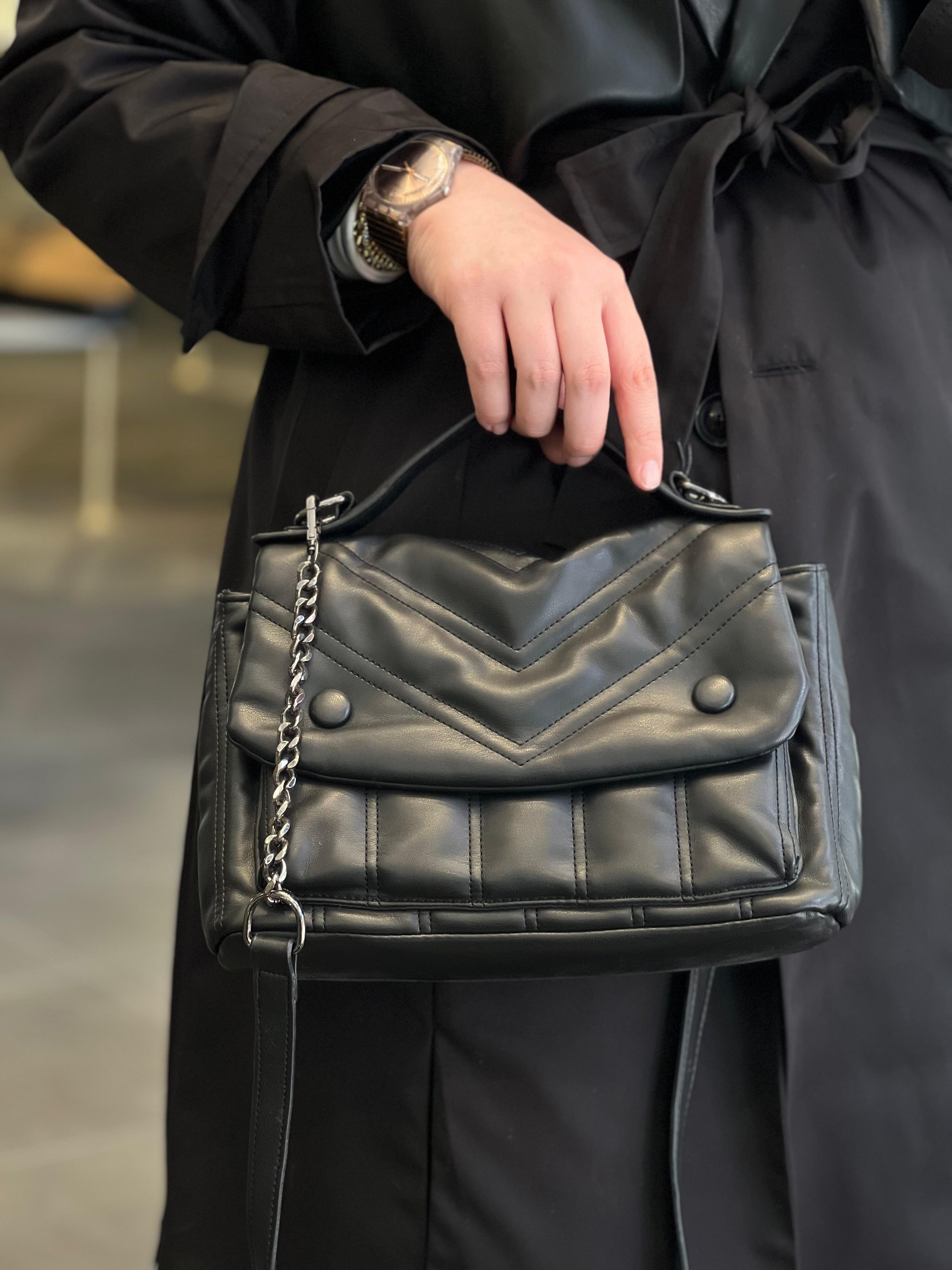 SERAP ESER EXCLUSİVE- YUMUŞAK DERİ İTHAL ÇANTA