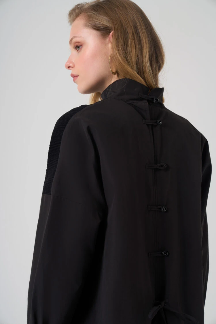 MASCARA- ARKA KISMI BAĞCIK DETAY SİYAH TAKIM