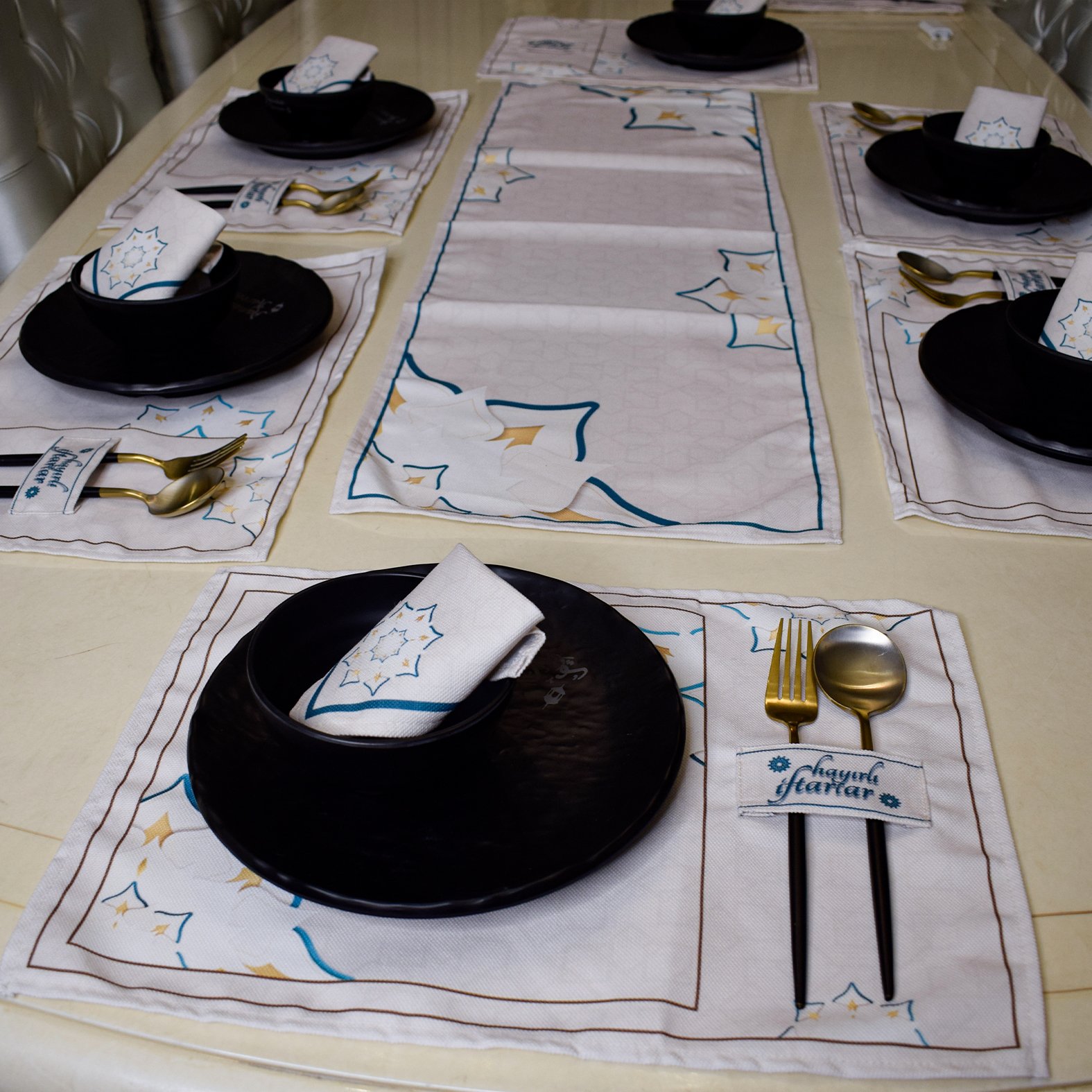 Ramadan Tablecloth Set for Ramadan