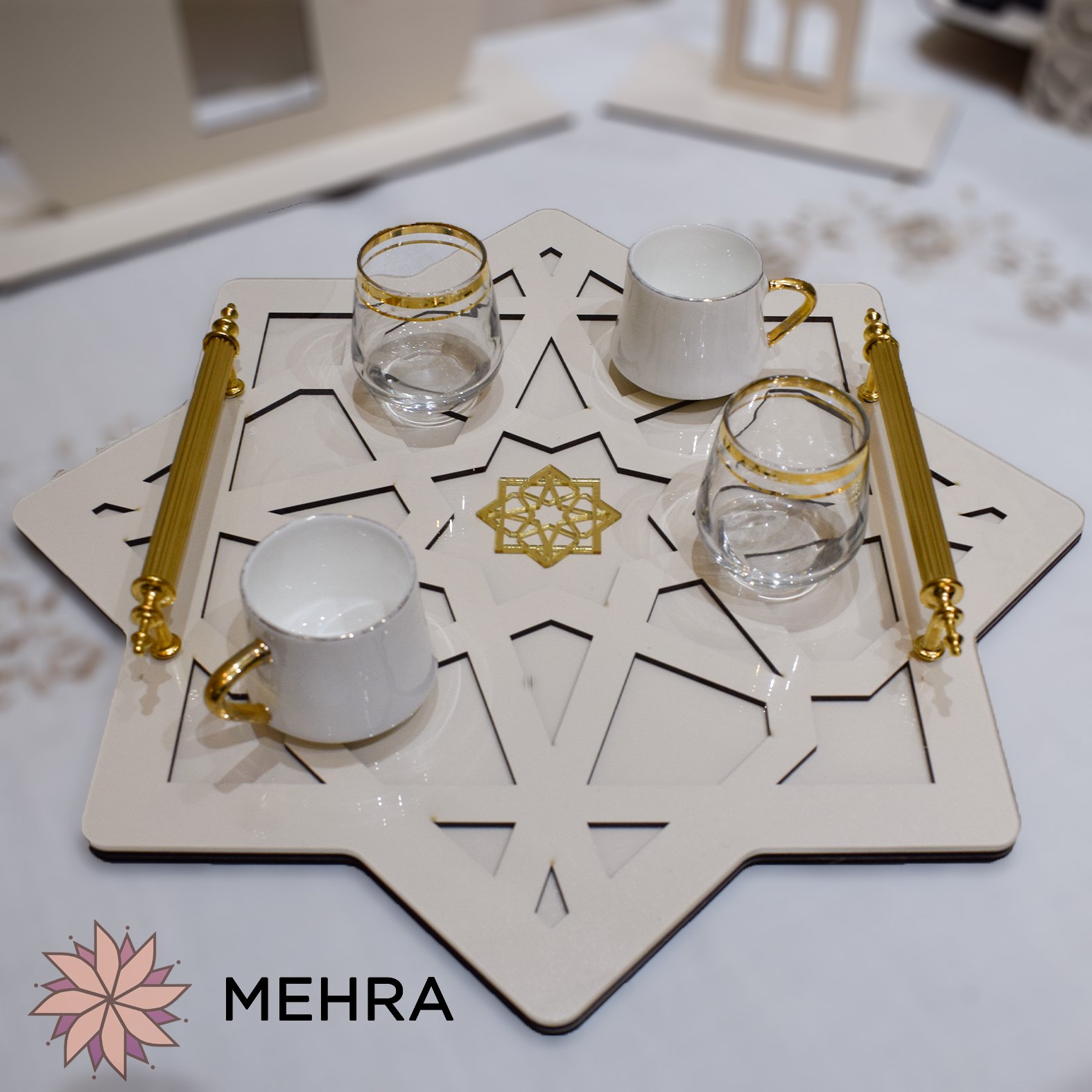 Special design tray for Ramadan