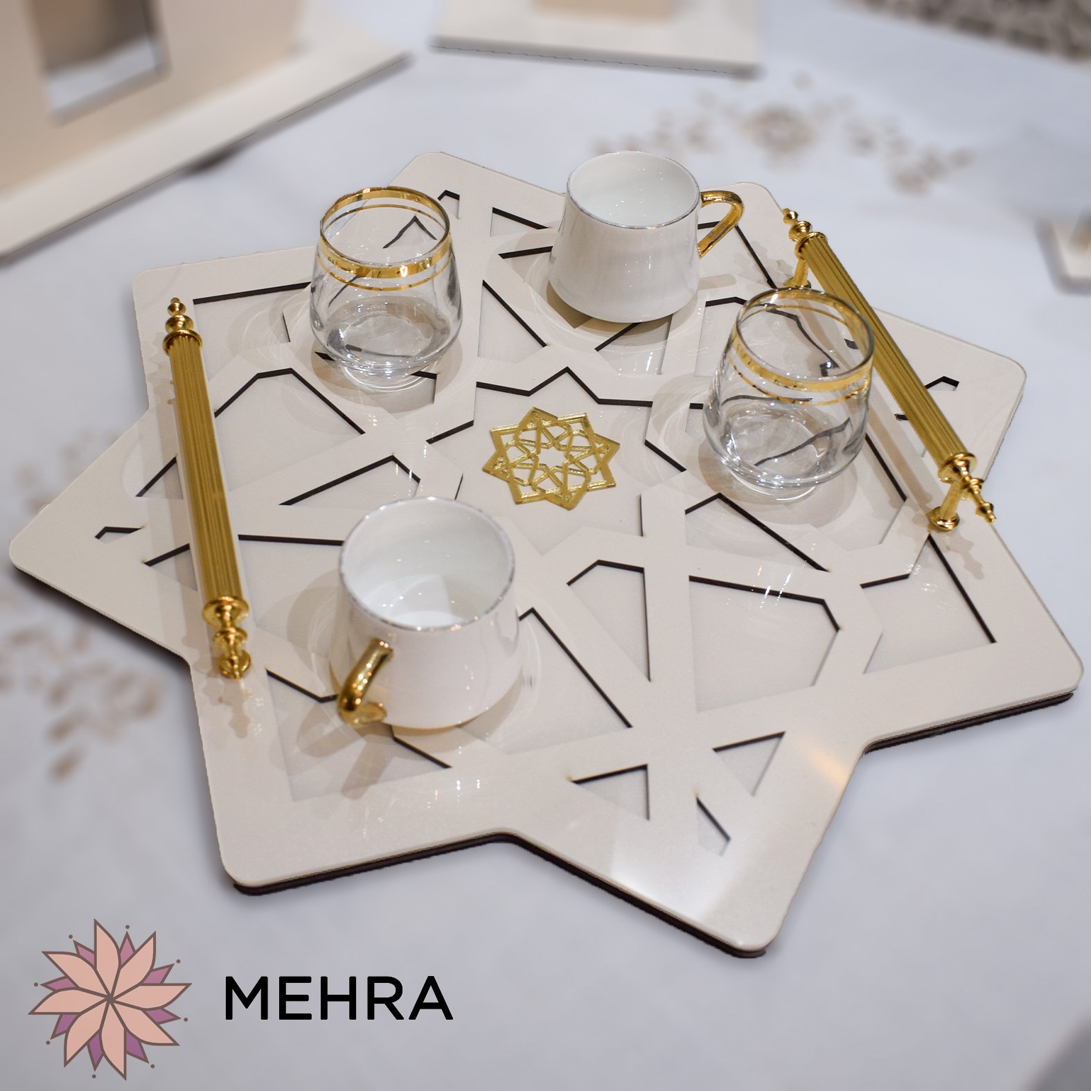 Special design tray for Ramadan