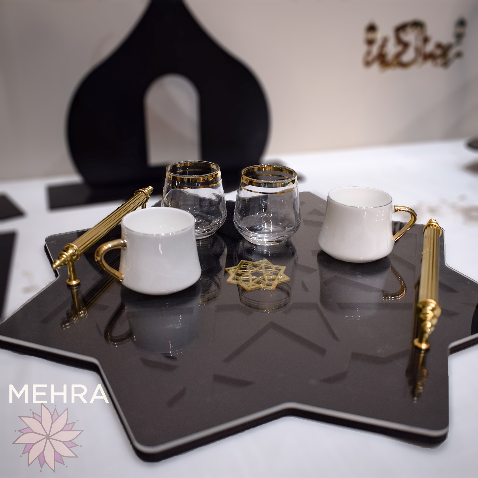 Special design tray for Ramadan