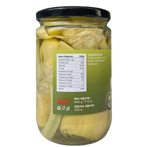 Saplı Kalp Enginar Konserve