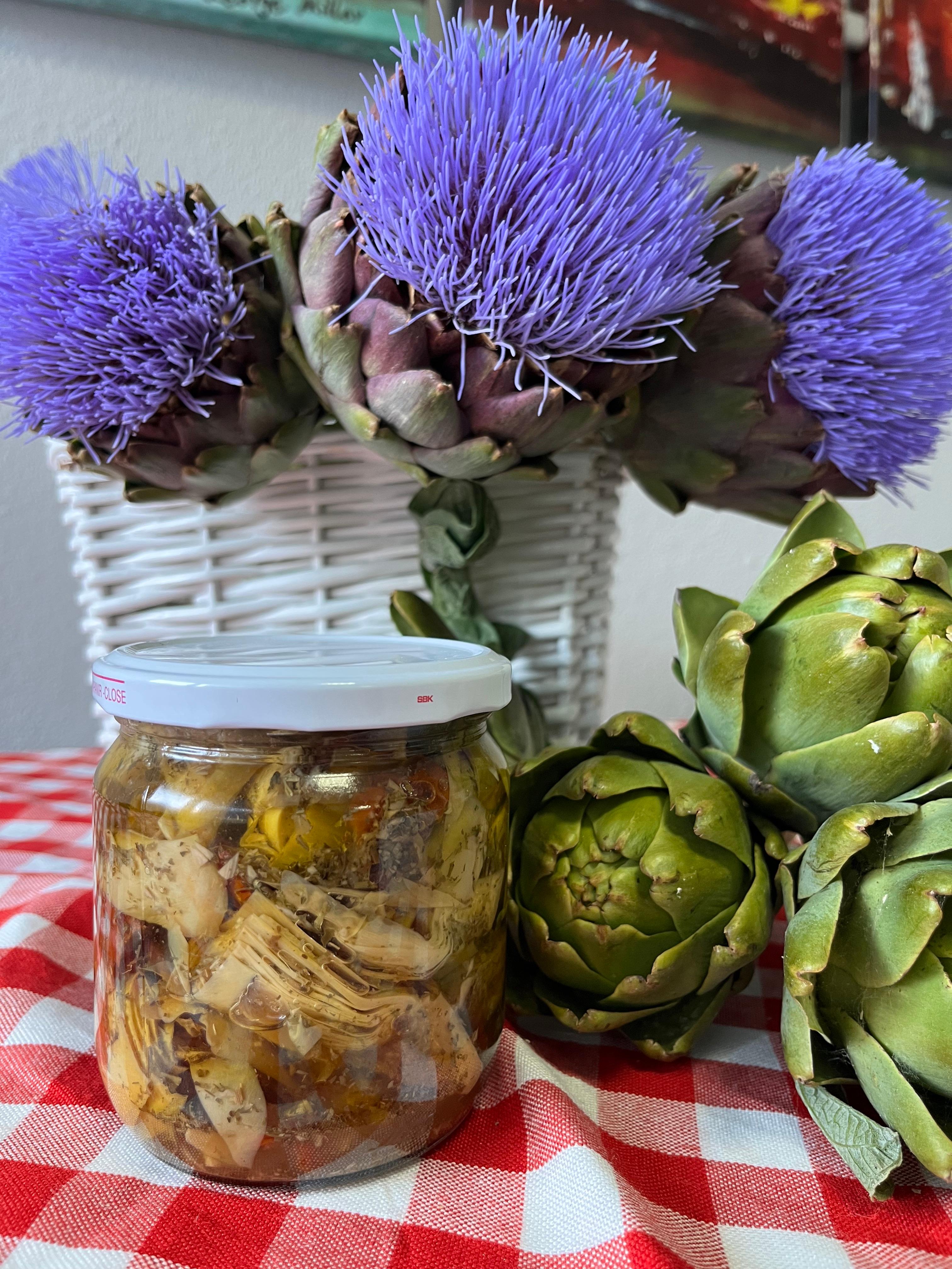 Zeytinyağlı Kalp Enginar Salatası 425 cc