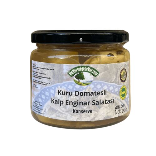 Kuru Domatesli Kalp Enginar Salatası 330 cc görseli.