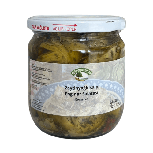 Zeytinyağlı Kalp Enginar Salatası 425 cc