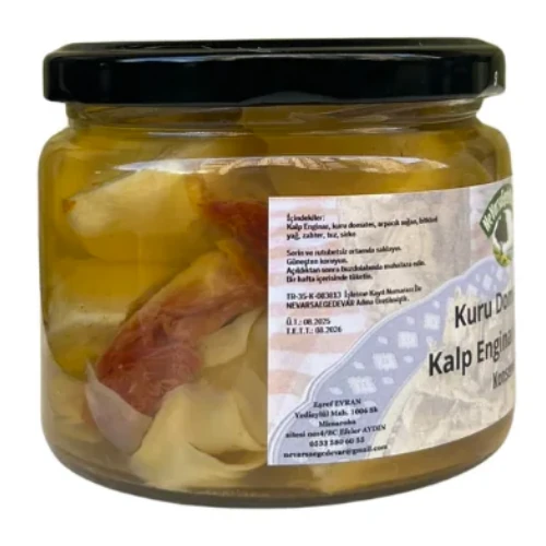 Kuru Domatesli Kalp Enginar Salatası 330 cc