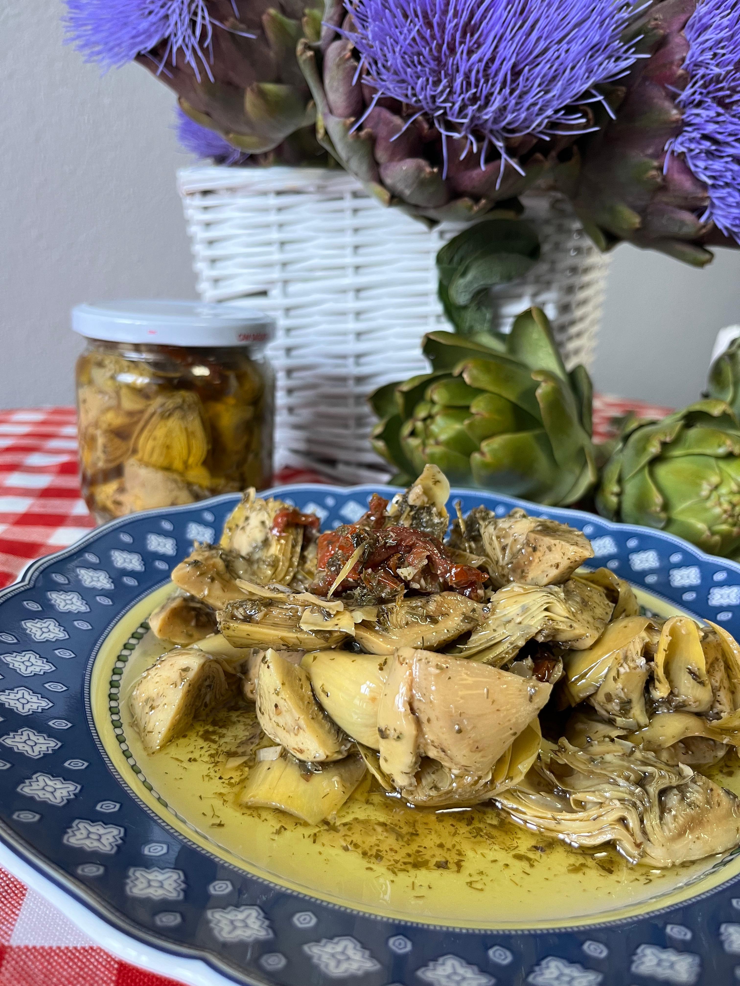 Zeytinyağlı Kalp Enginar Salatası 425 cc