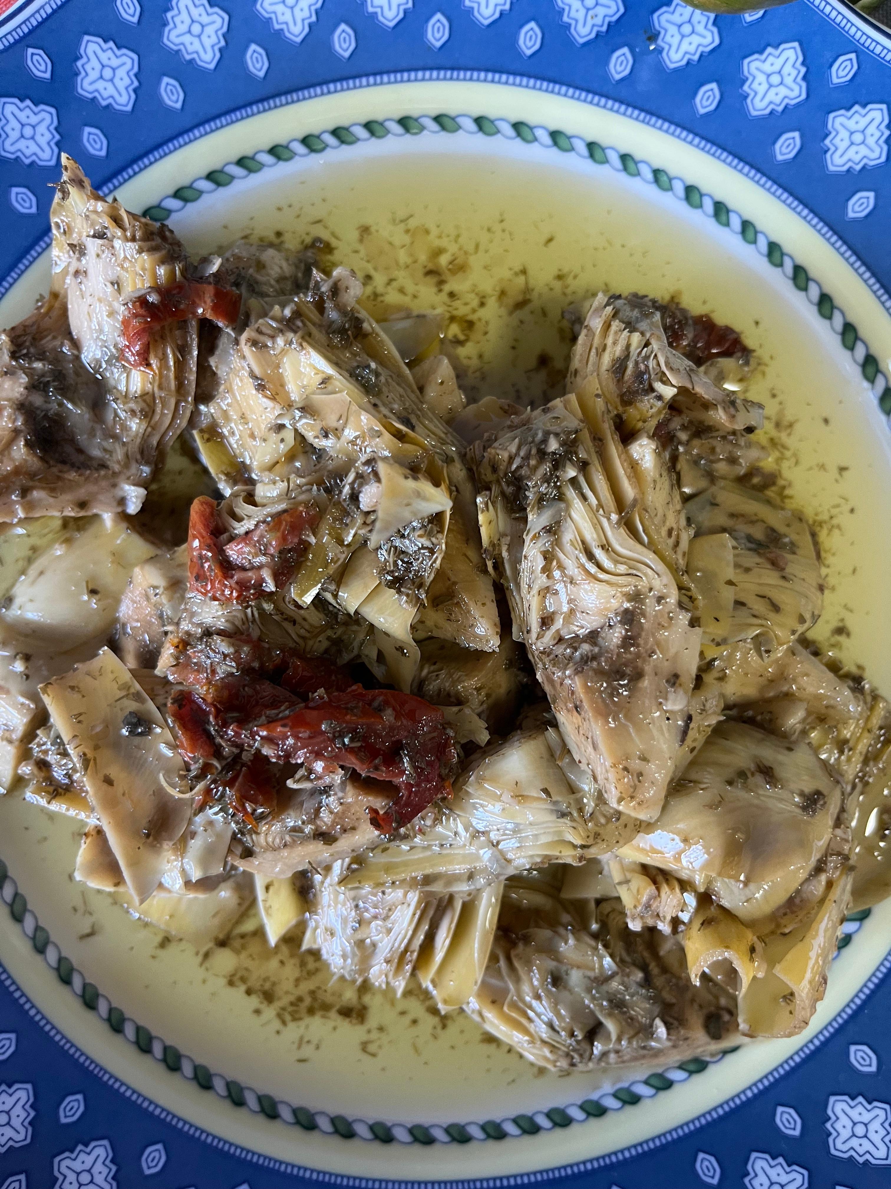 Zeytinyağlı Kalp Enginar Salatası 425 cc