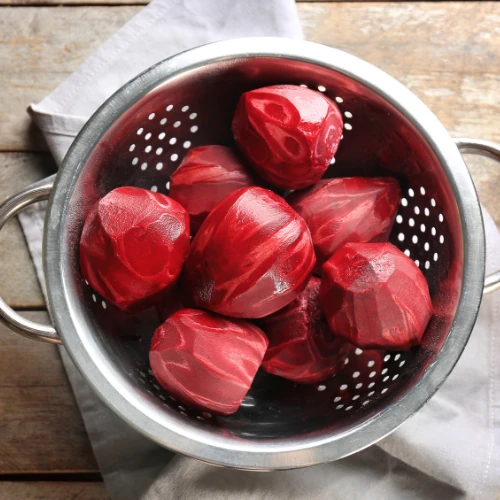 Soyulmuş Dondurulmuş Taze Pancar 3 Adet 