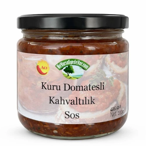 Kuru Domatesli Kahvaltılık Sos (Acı) 330 cc