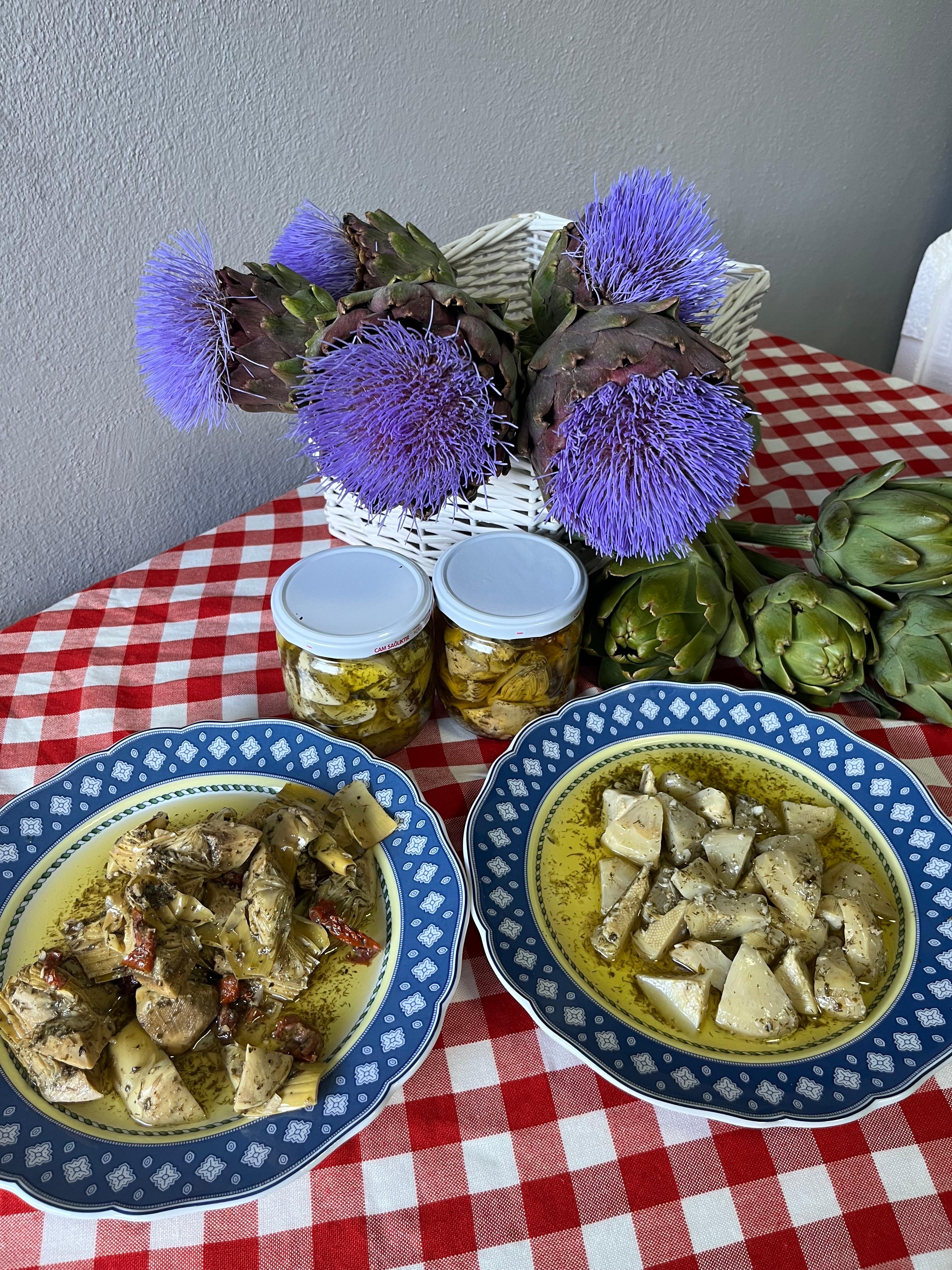 Zeytinyağlı Kalp Enginar Salatası 425 cc