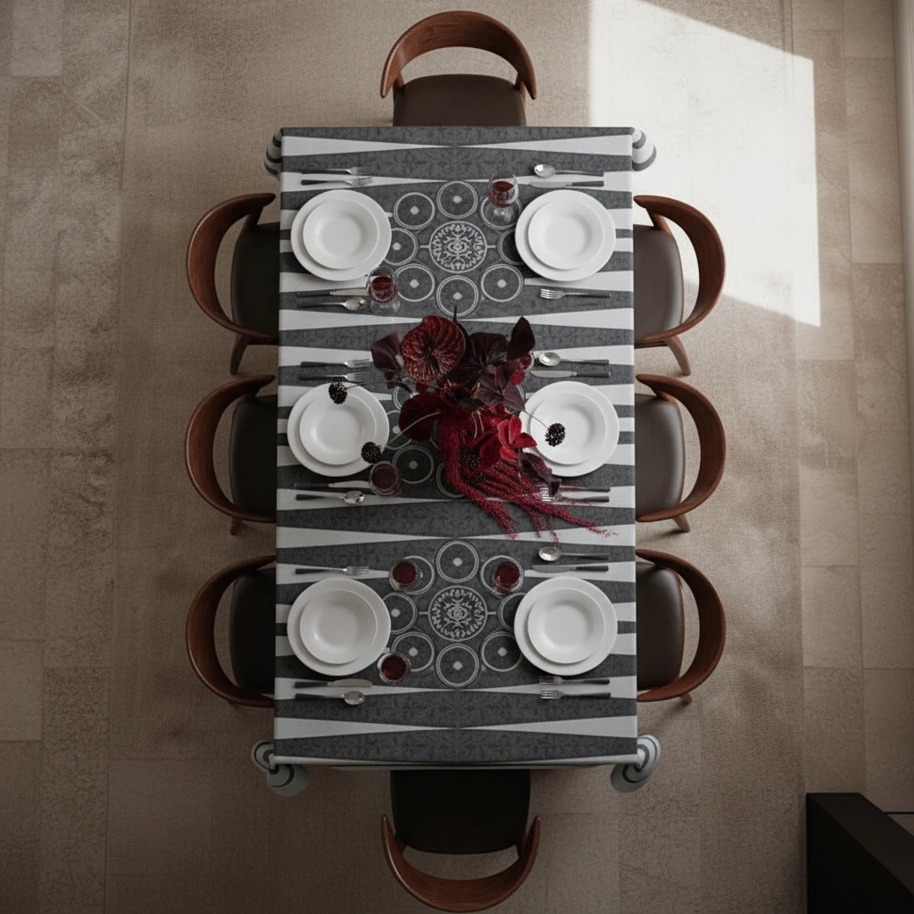 Backgammon Tablecloth