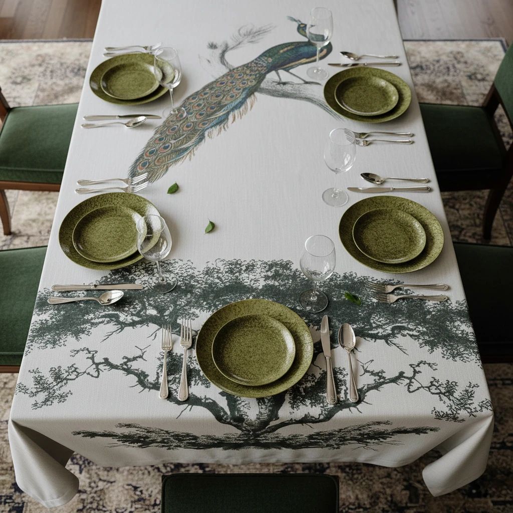 Sarcelle Tablecloth