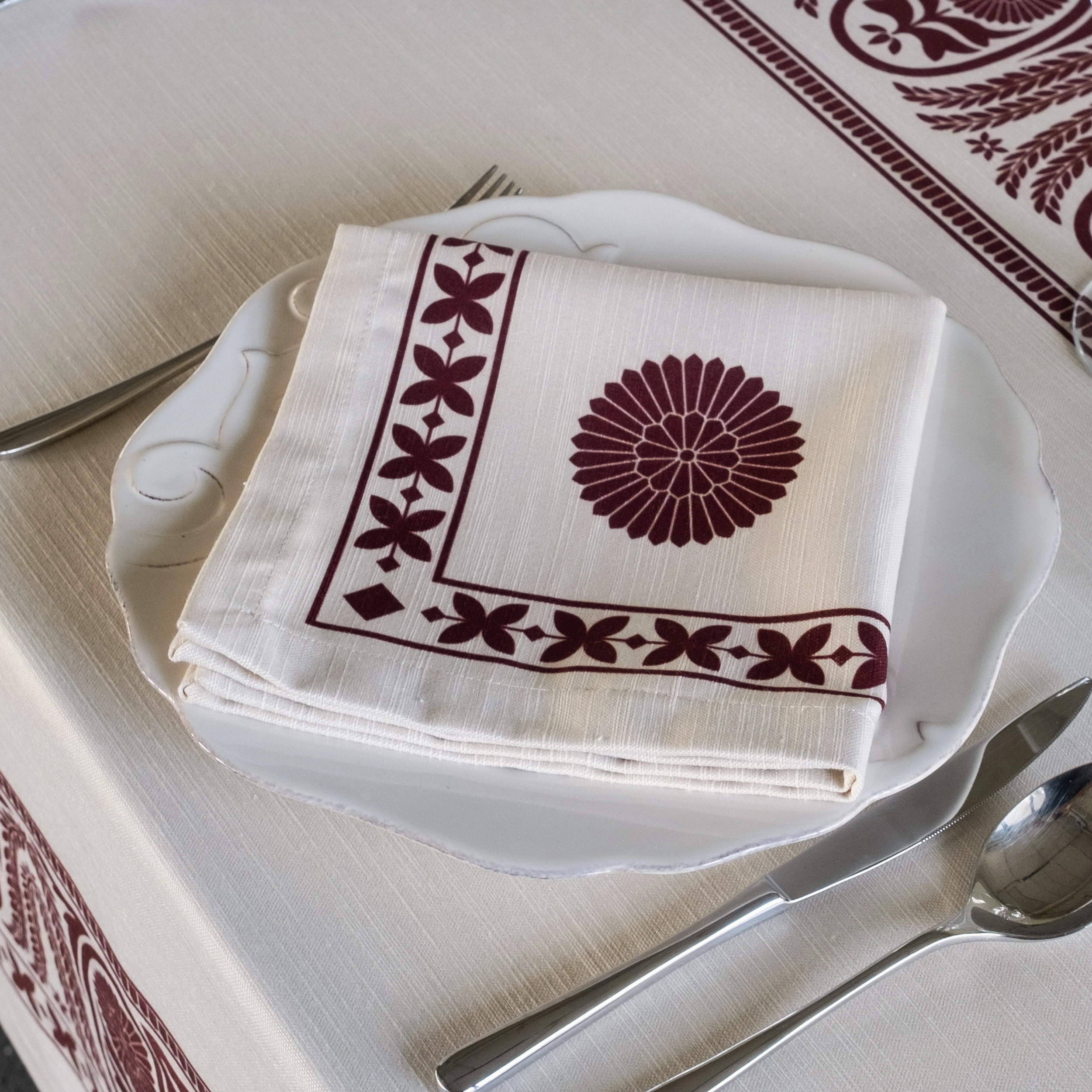 Rosace Mediterranéenne Tablecloth