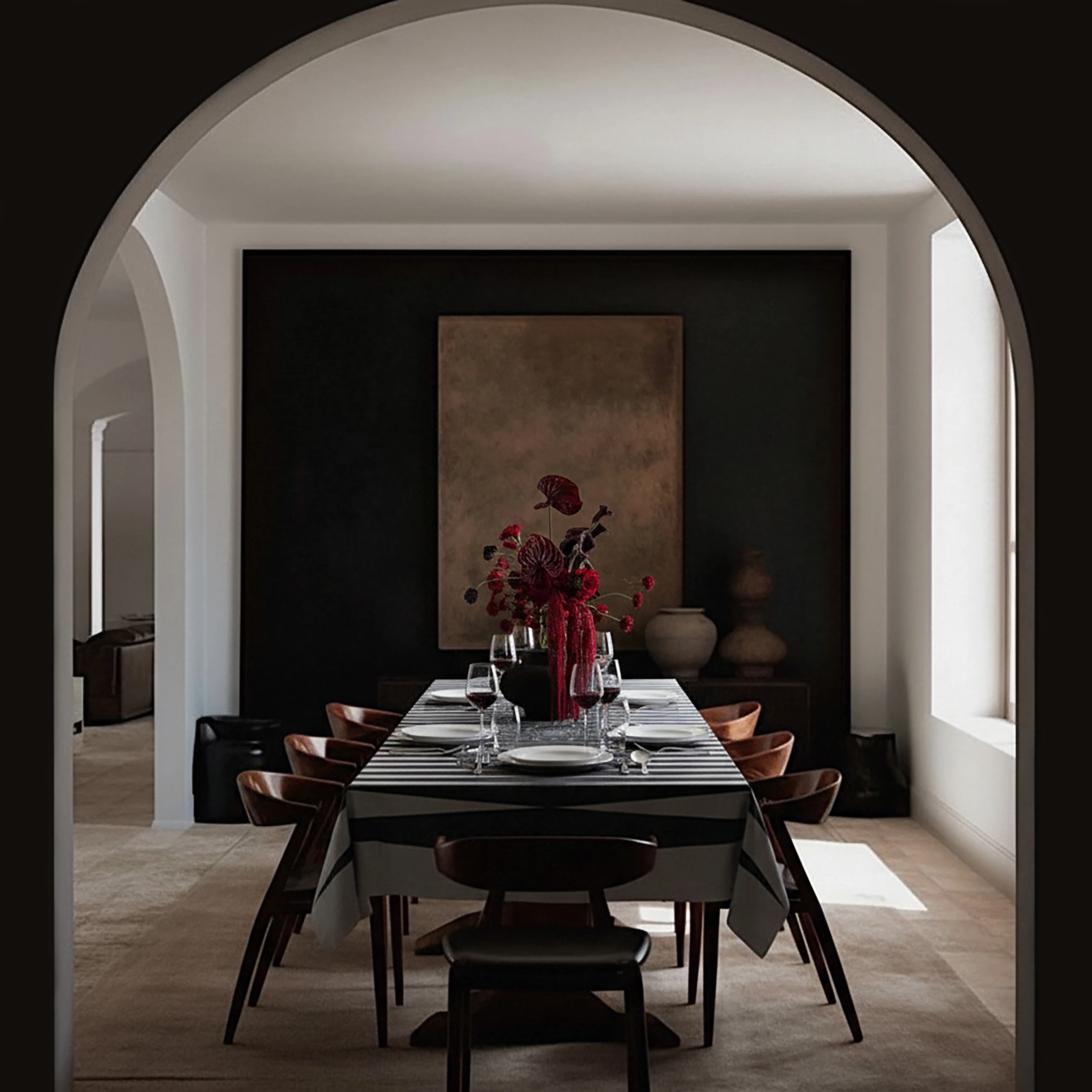 Backgammon Tablecloth