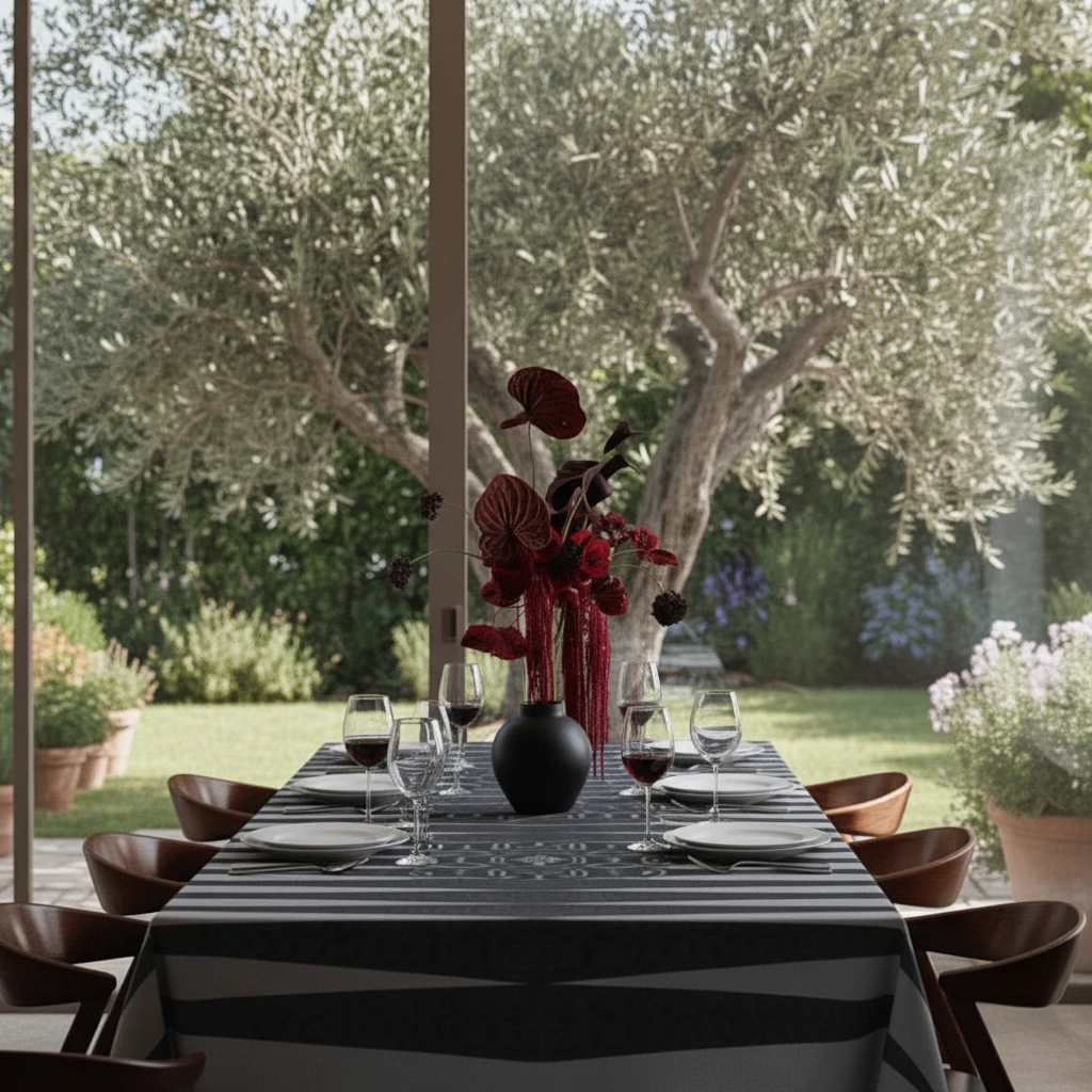 Backgammon Tablecloth