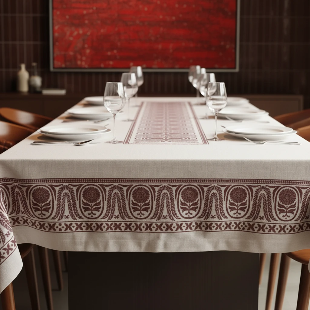 Rosace Mediterranéenne Tablecloth