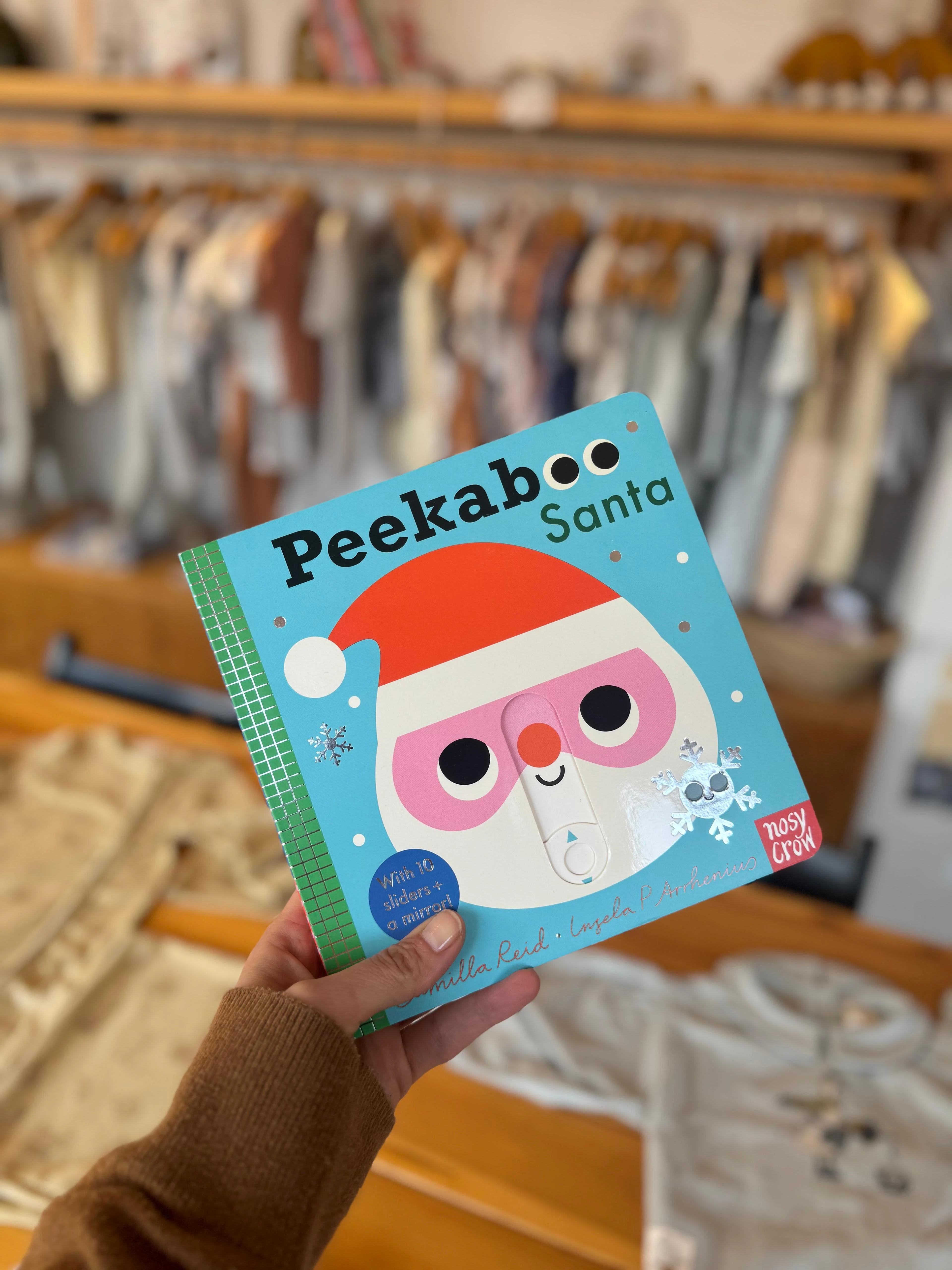 Peekaboo Santa