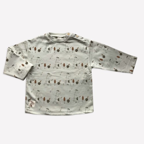 Auntie Me Organik 'Goat Making Pottery' Sweatshirt