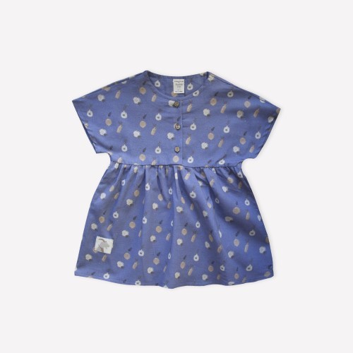 Auntie Me Blue Ice ’Plant Ceramics’ Dress