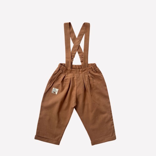 Auntie Me Organic Porcini Trousers with Suspanders