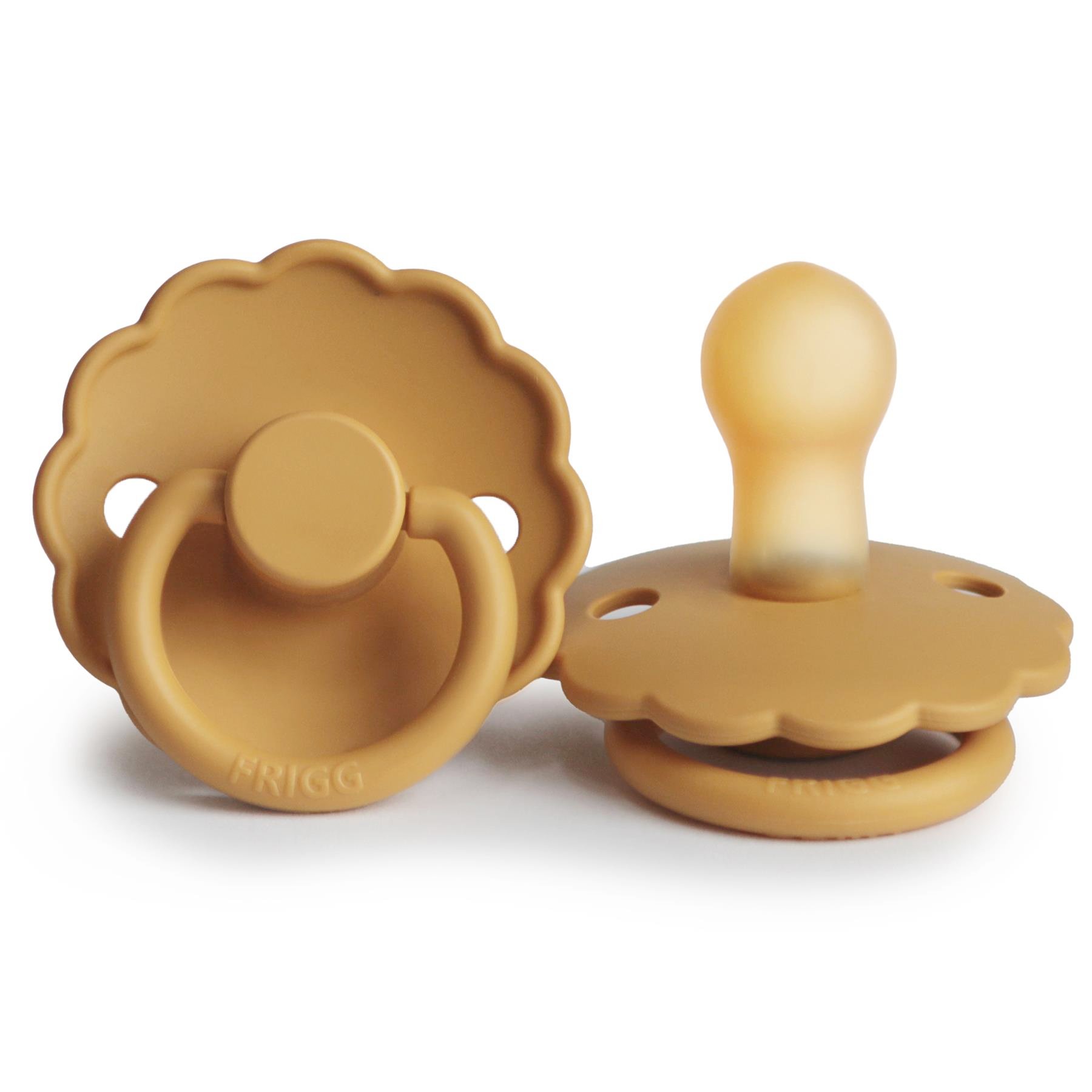 FRIGG Daisy Kauçuk Emzik - Honey Gold