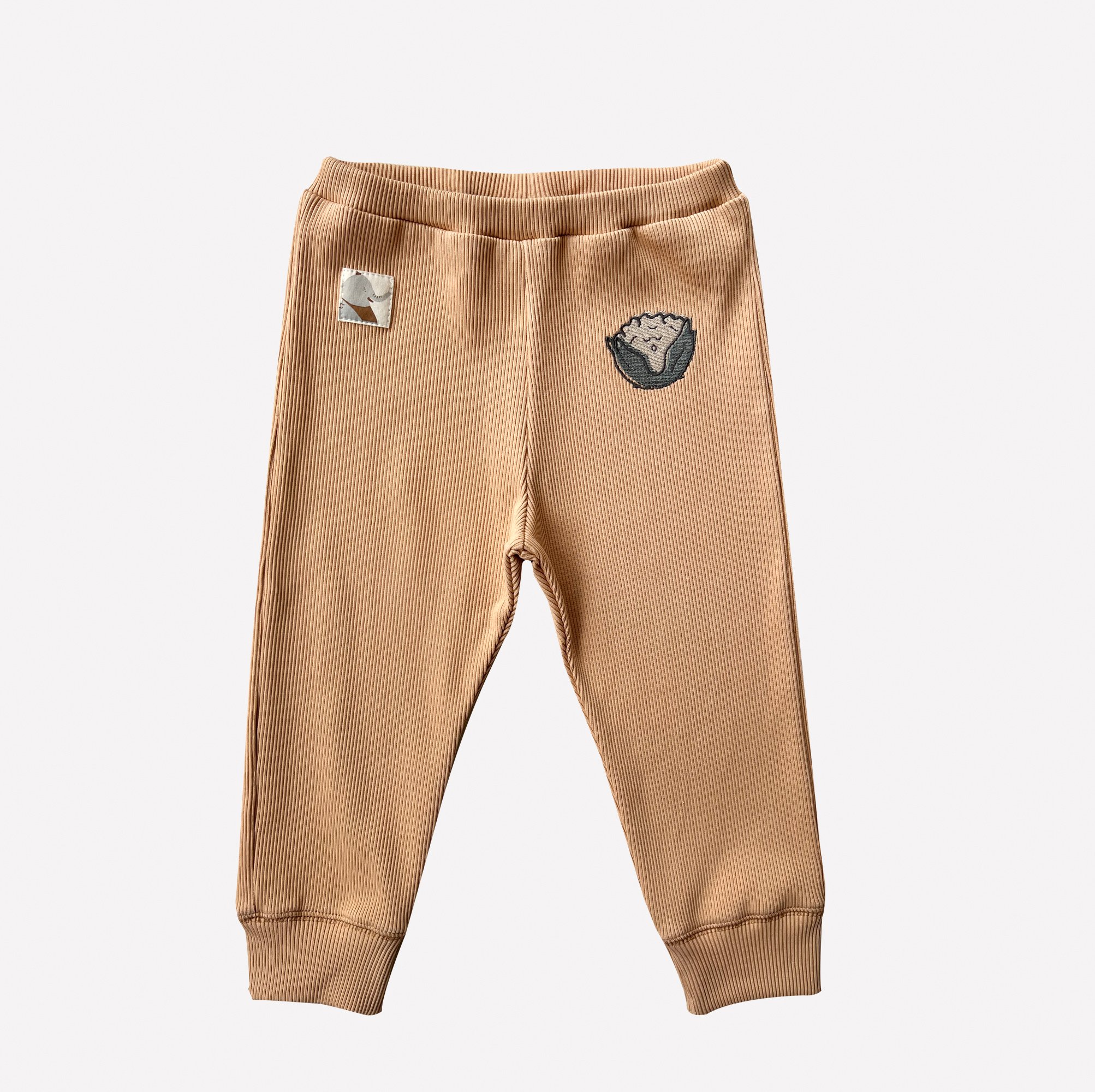 Auntie Me Organic Porcini ‘Cauliflower’ Ribbed Legging