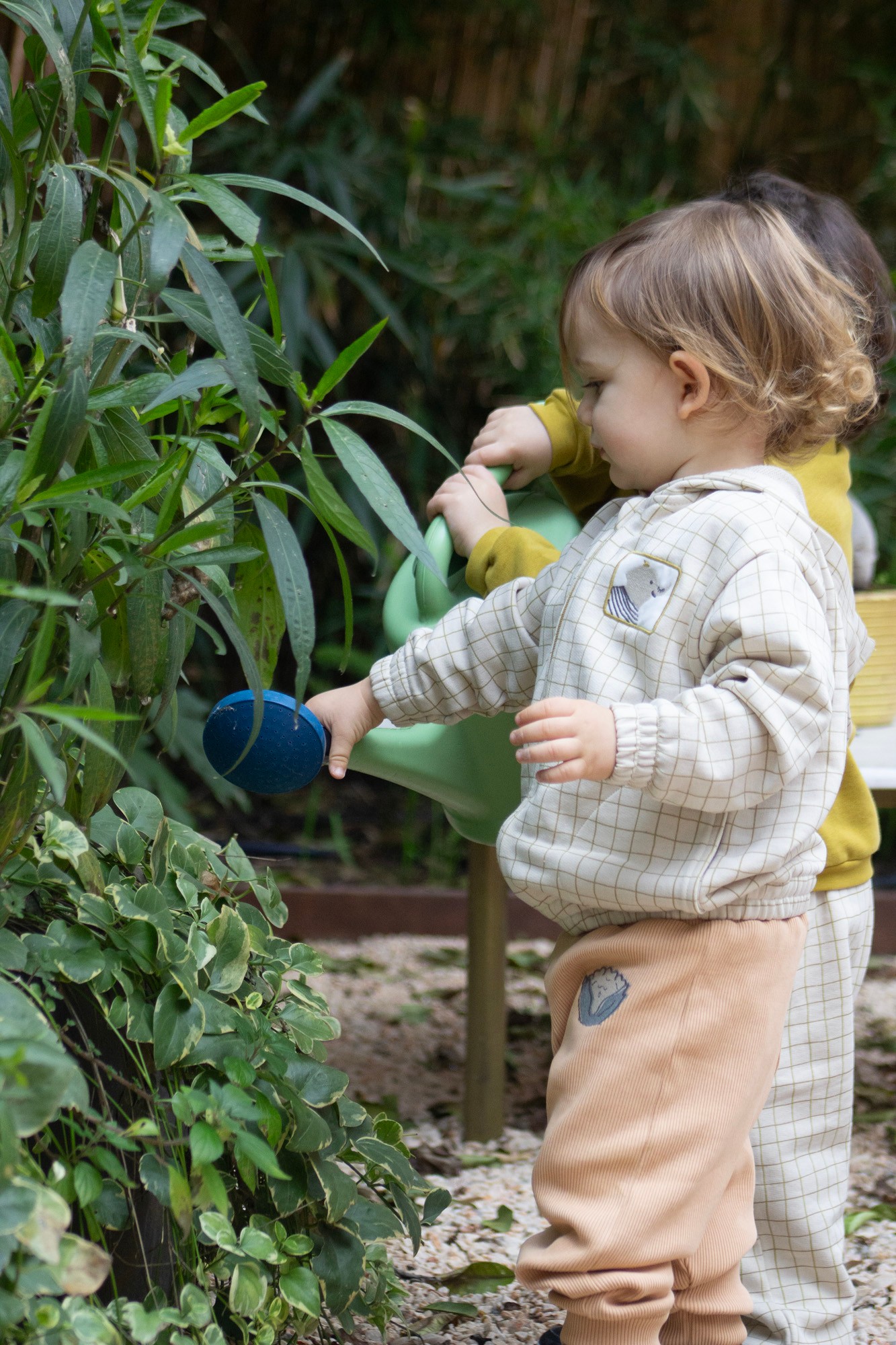 Auntie Me Organic Porcini ‘Cauliflower’ Ribbed Legging