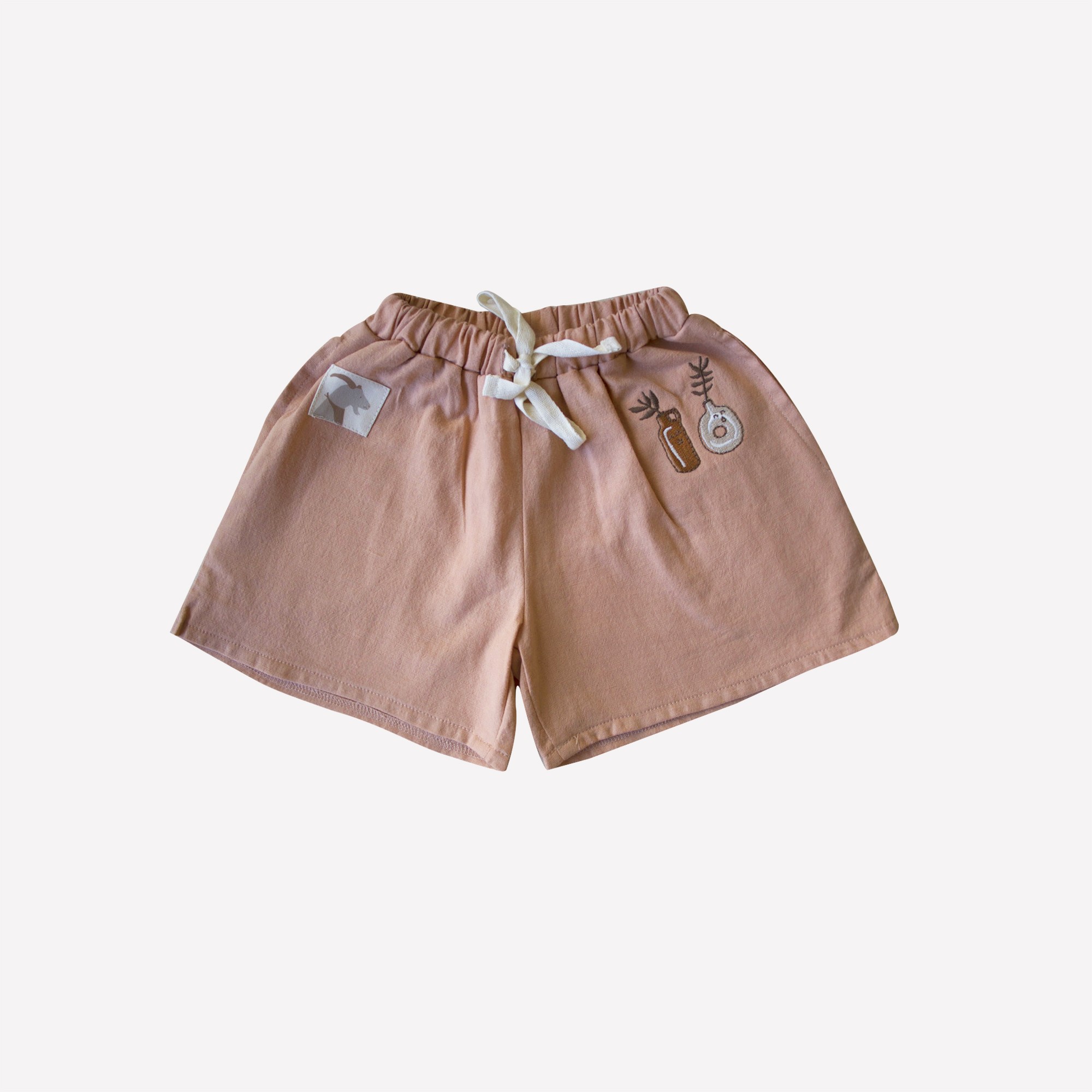 Auntie Me Organic Cork ’Two Plant Ceramics’ Woven Short