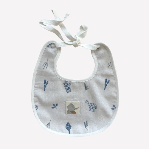 Auntie Me Organic 'Gardening' Double Sided Woven Bib