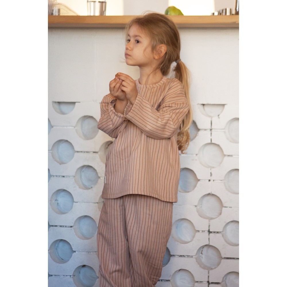 Auntie Me Organic 'Wavy Striped' Sweatshirt