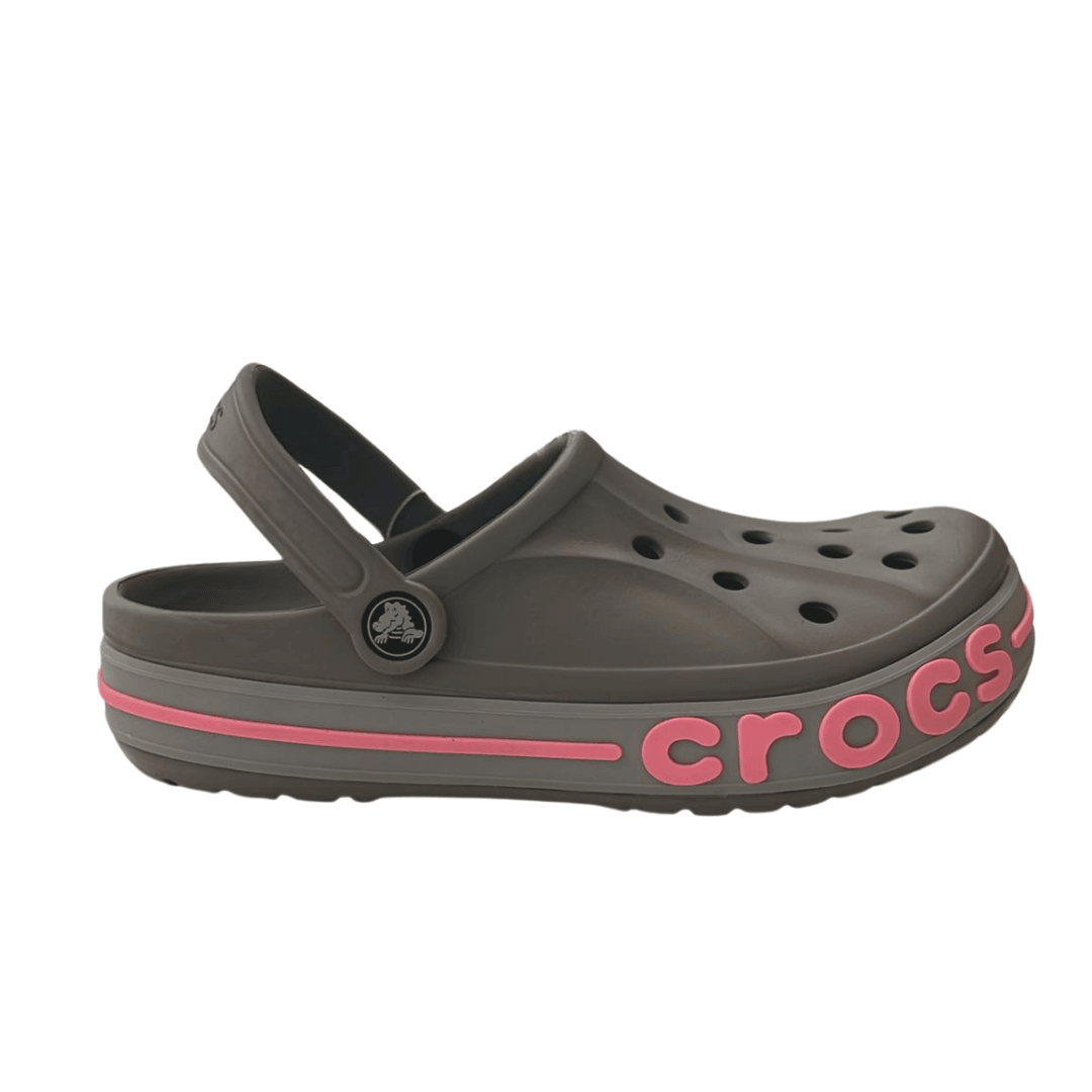 Bayband Clog 'Gri-Pembe'