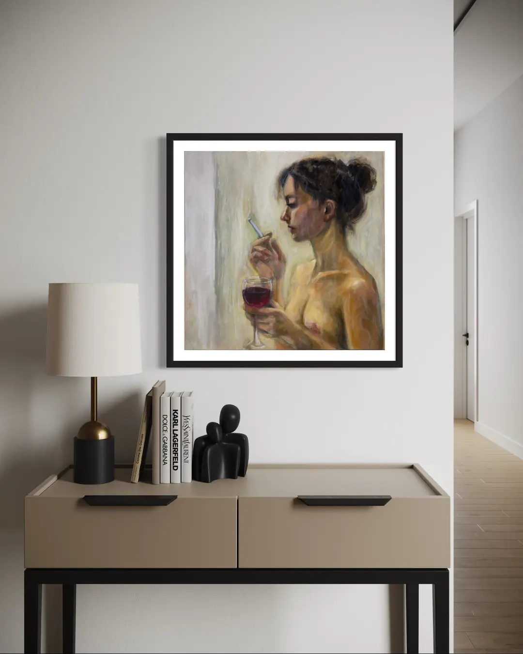 Stagnant Limited Edition Print 10 50x50 Frame Included
