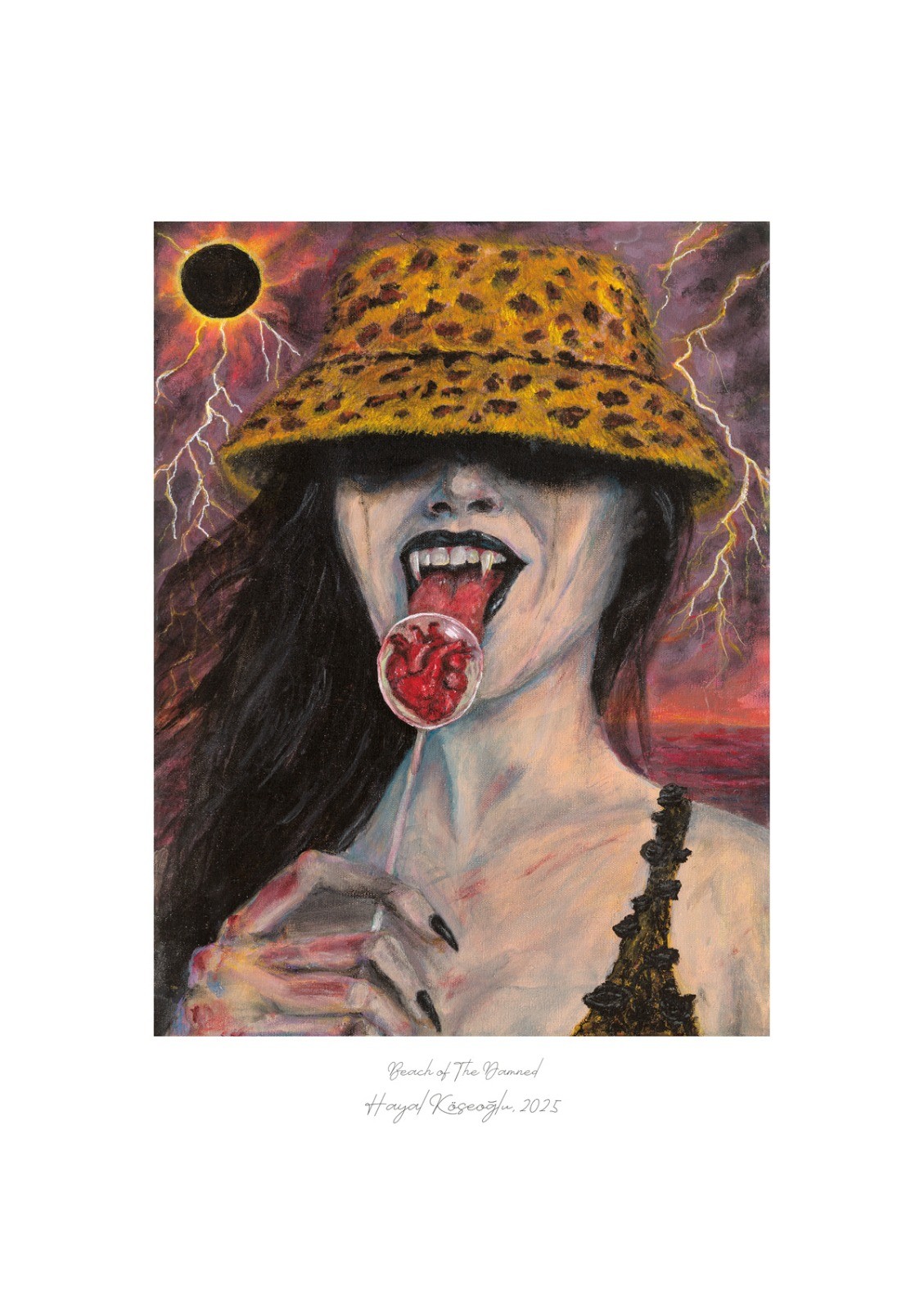 Beach of The Damned | 15x26 Print | 24x34 Paper | Retro 300gsm