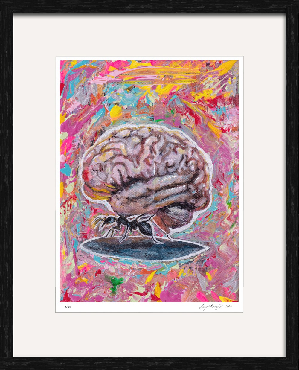 Overthinking | Original Artwork 15x20