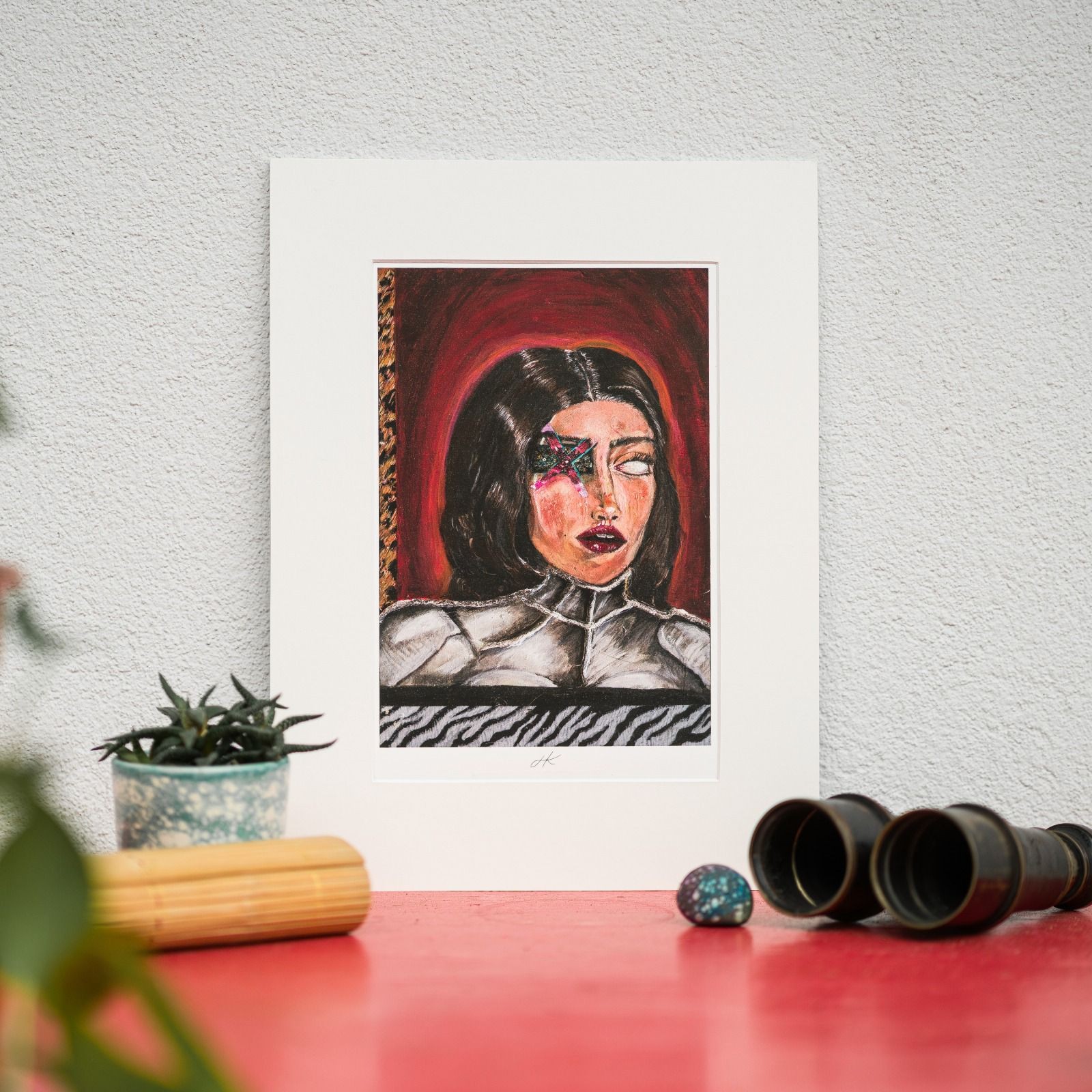 Cyberjunk | 17.5 x 25.3 cm print | Mat: 30 x 39 cm