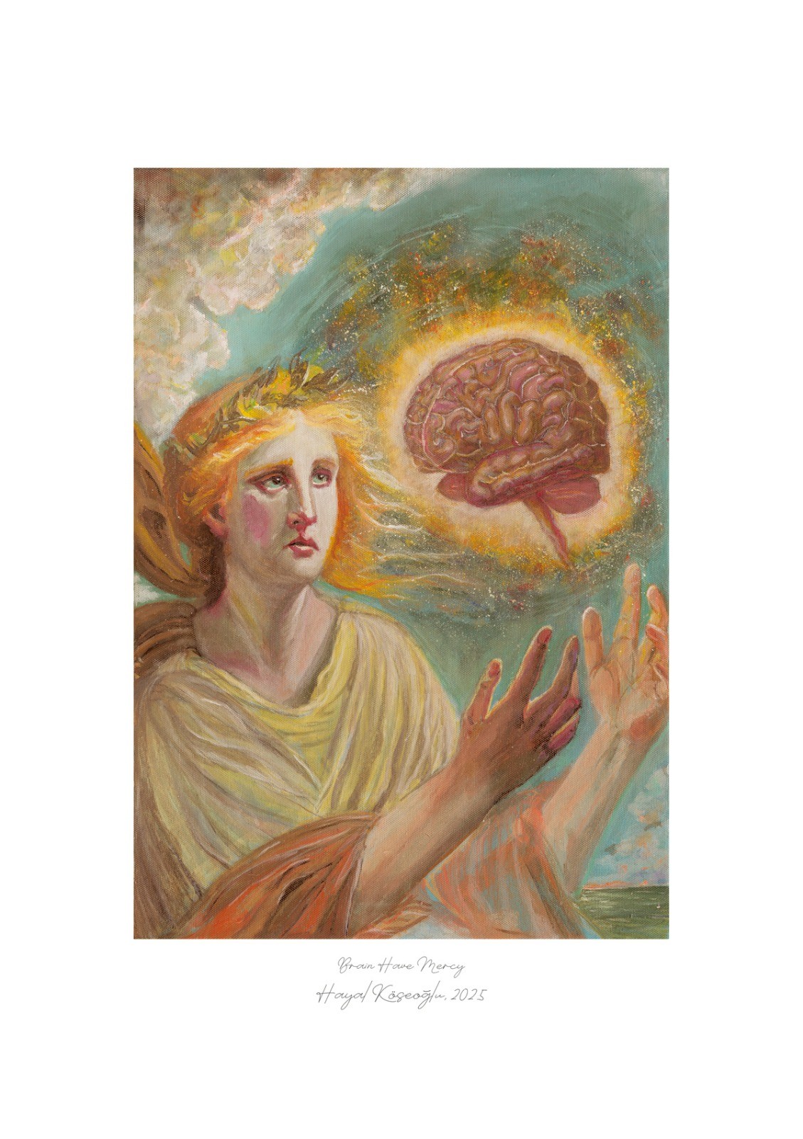Brain Have Mercy | 15x26 Print | 24x34 Paper | Retro 300gsm