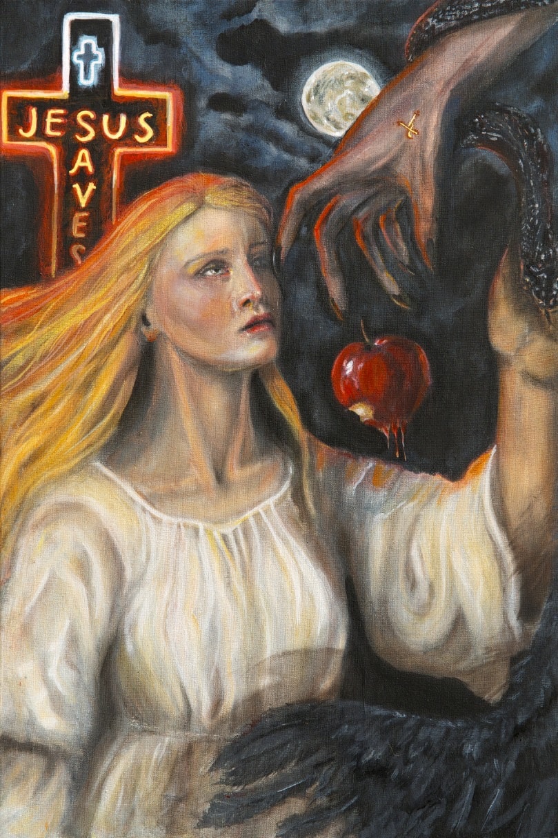 "Lilith Saves" Original Artwork 50x89
