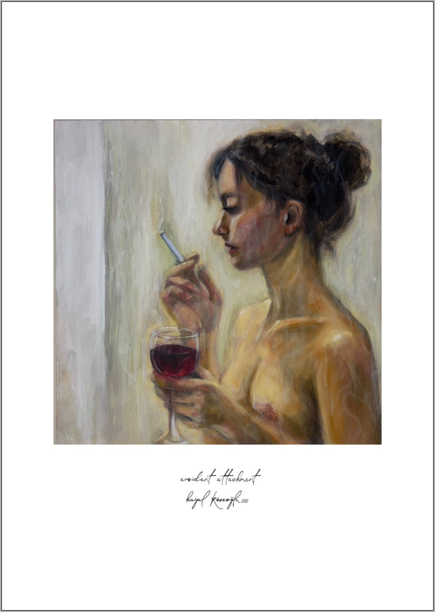 Stagnant // 50x70 // Retro 300 gsm