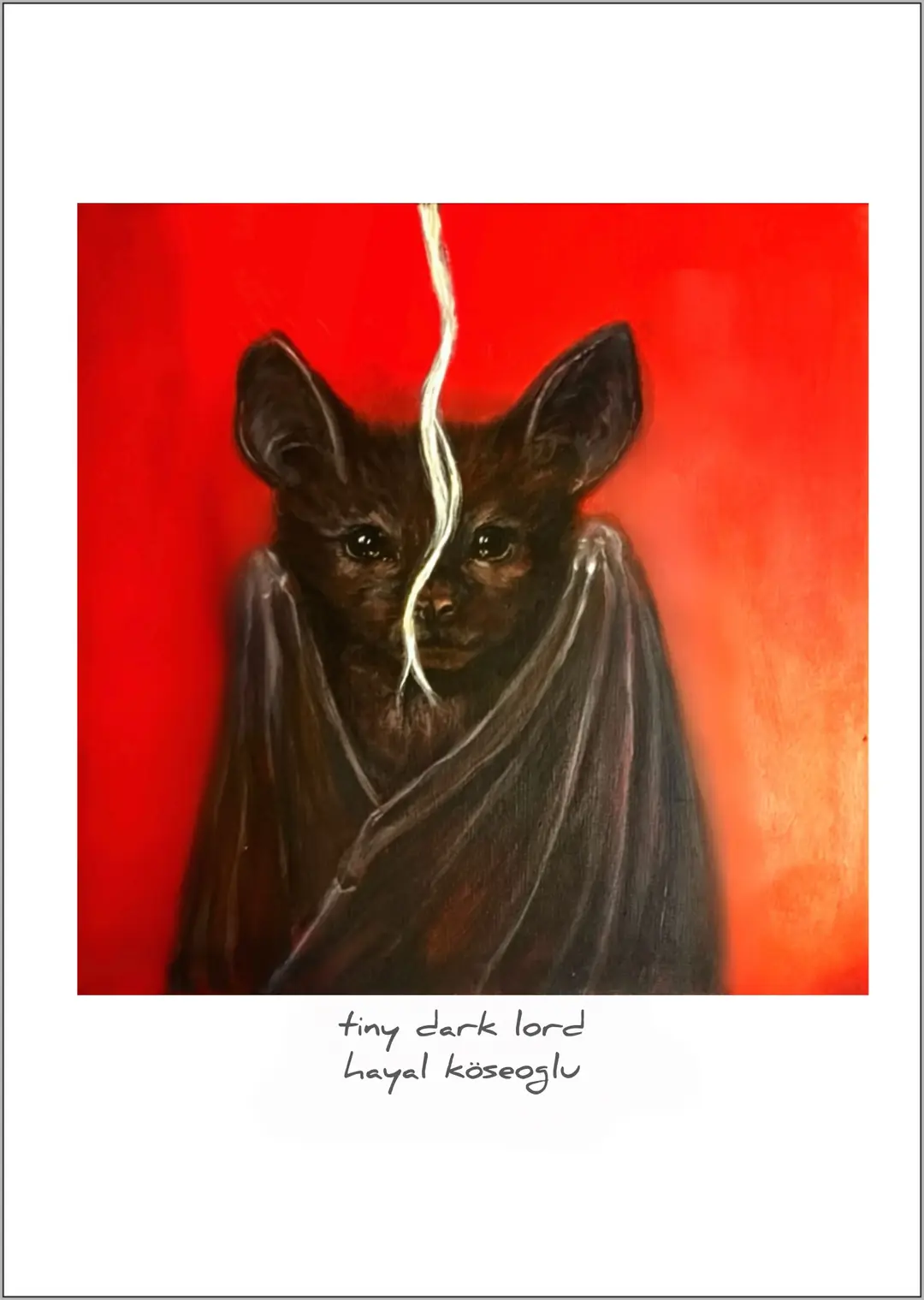 "Tiny Dark Lord" 50x70 Retro 300 gsm