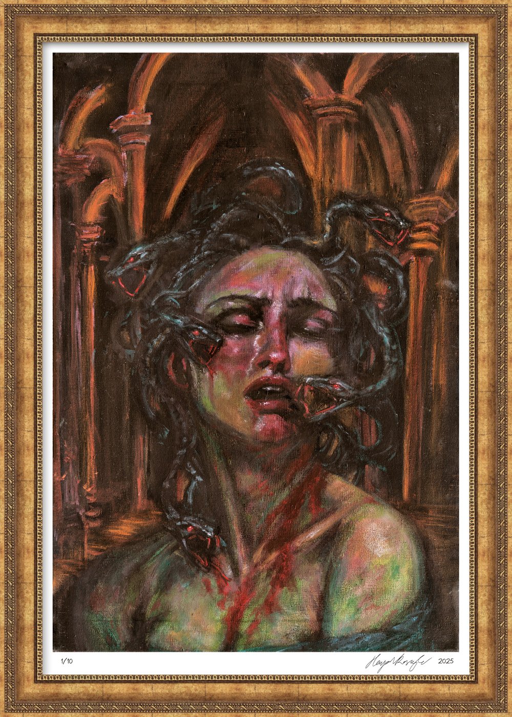 Medusa | Original Artwork 40x60