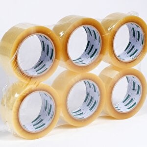Kesbant (Akrilik) Şeffaf Koli Bantı 6x 43x80 2413821755703