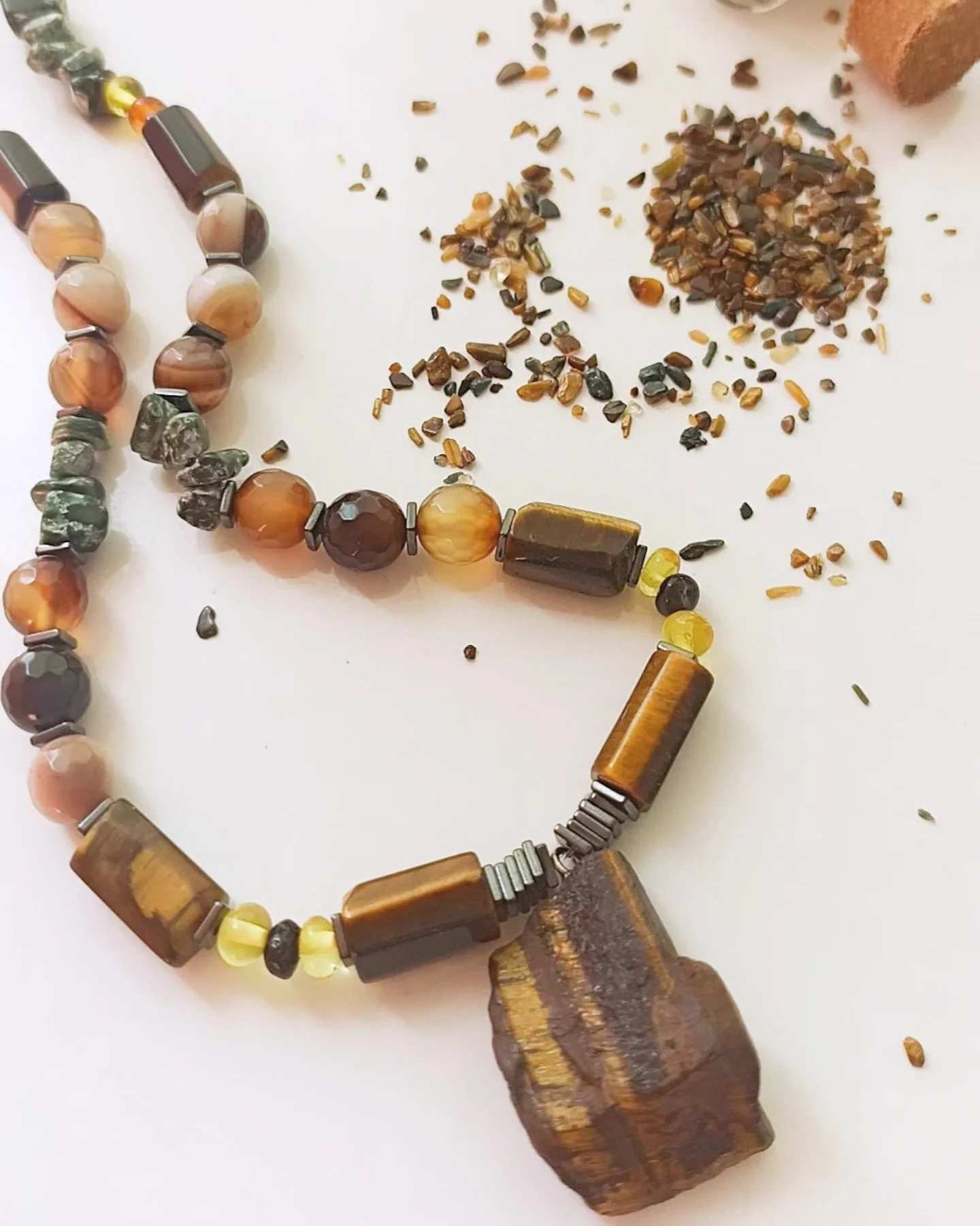 Kaplangözü Doğal Taş Kolye