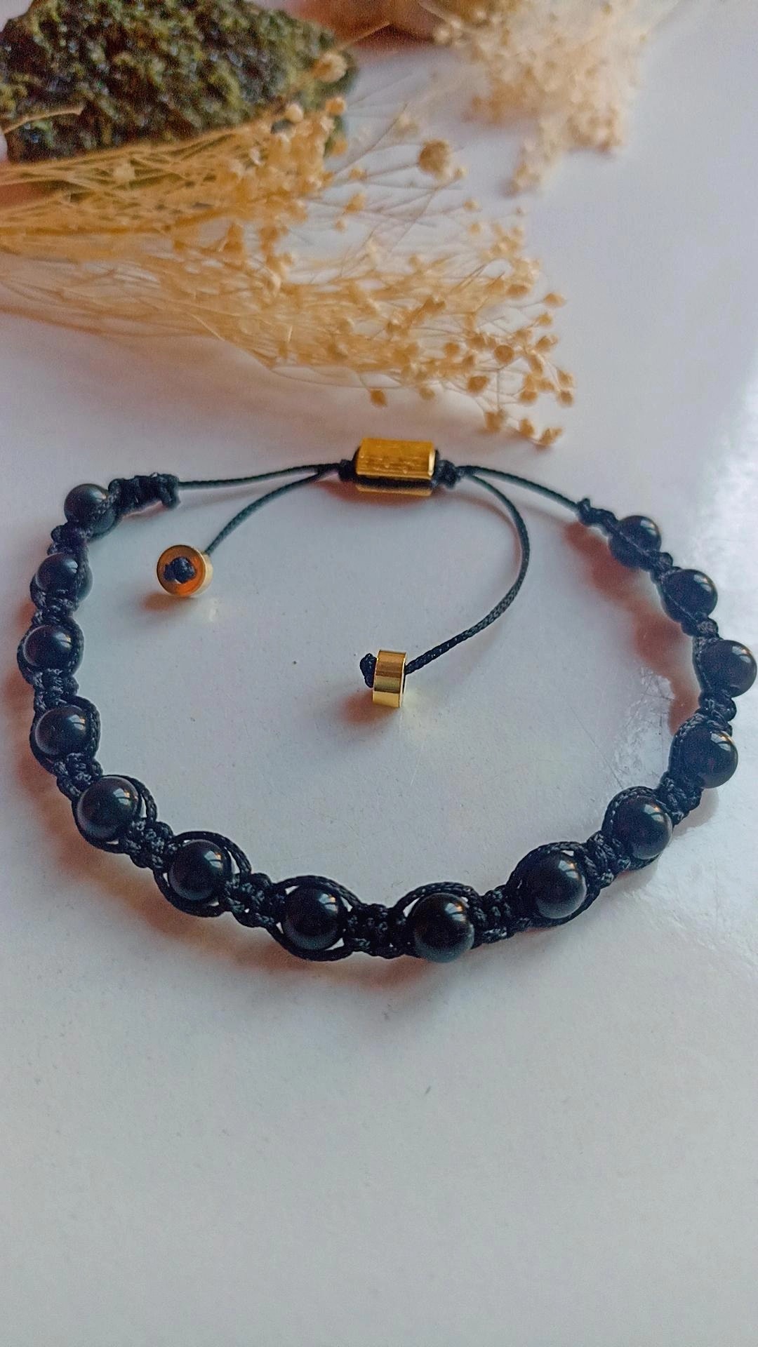 Altın Güç Doğal Taş İpli Tasarım